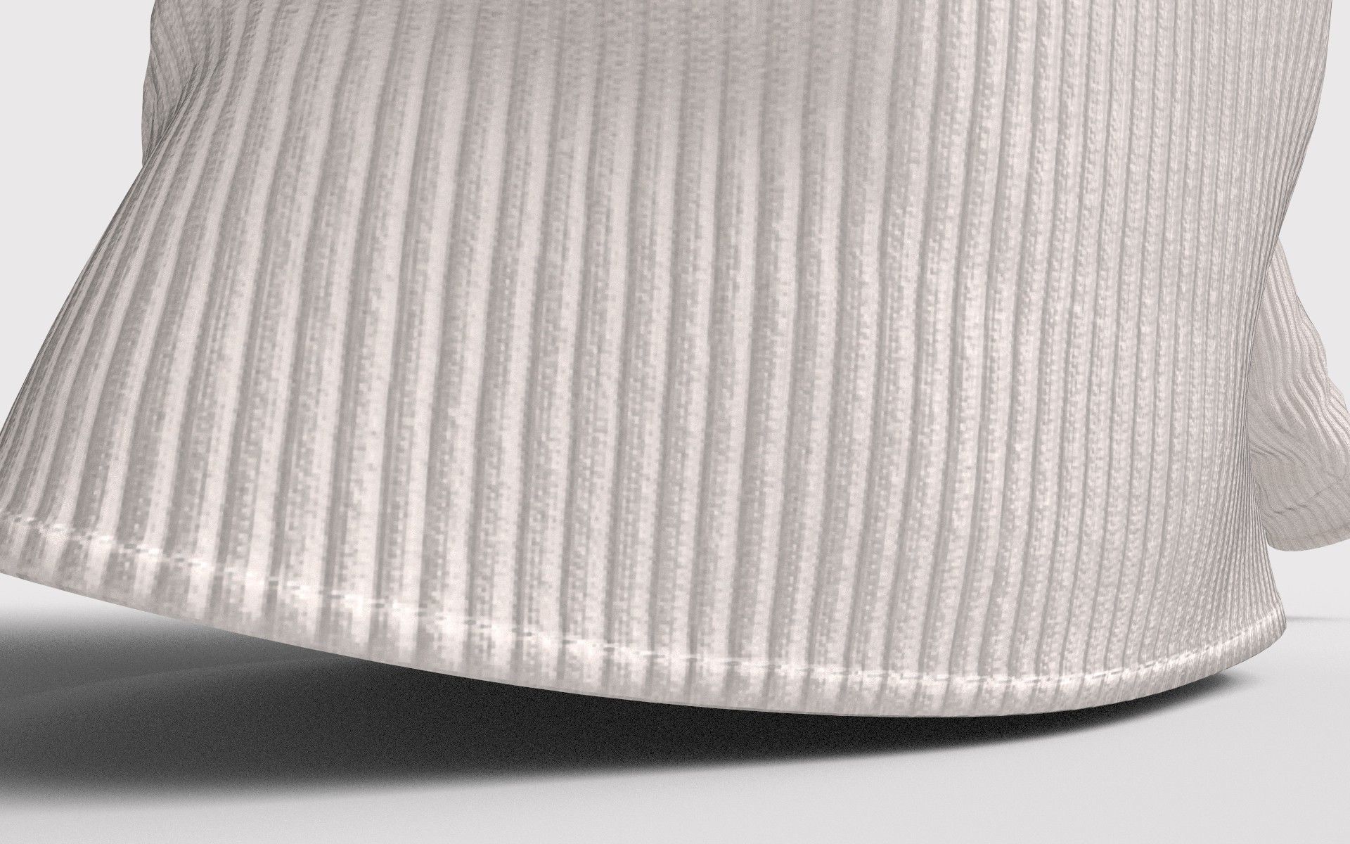 Dolman Sleeve Top 3D model_5