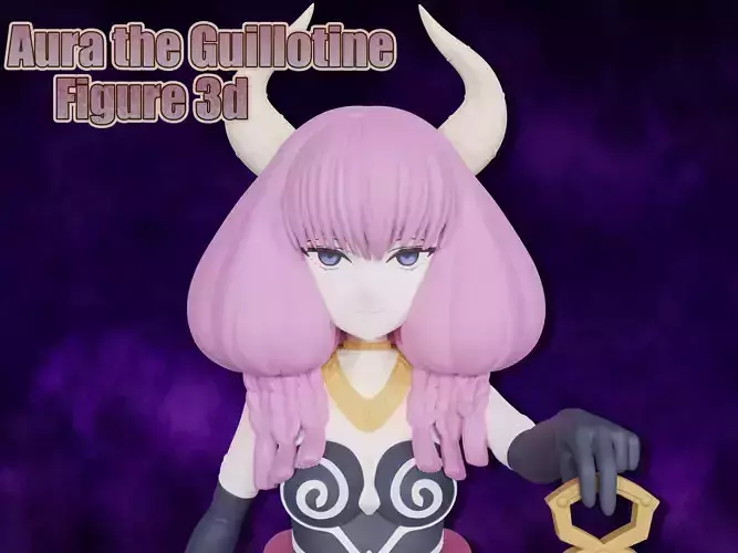 Aura the Guillotine figure 3d 3D print model