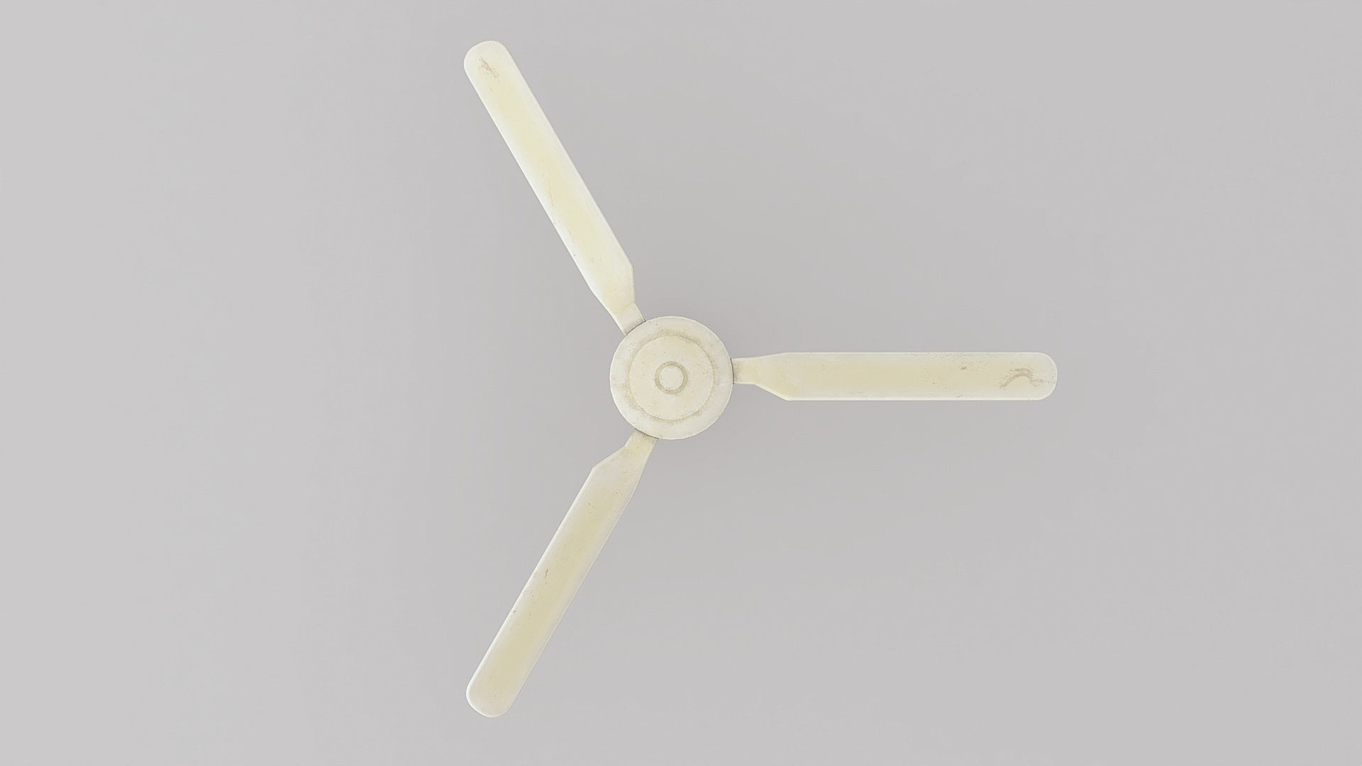 Ceiling fan Low-poly 3D model_5