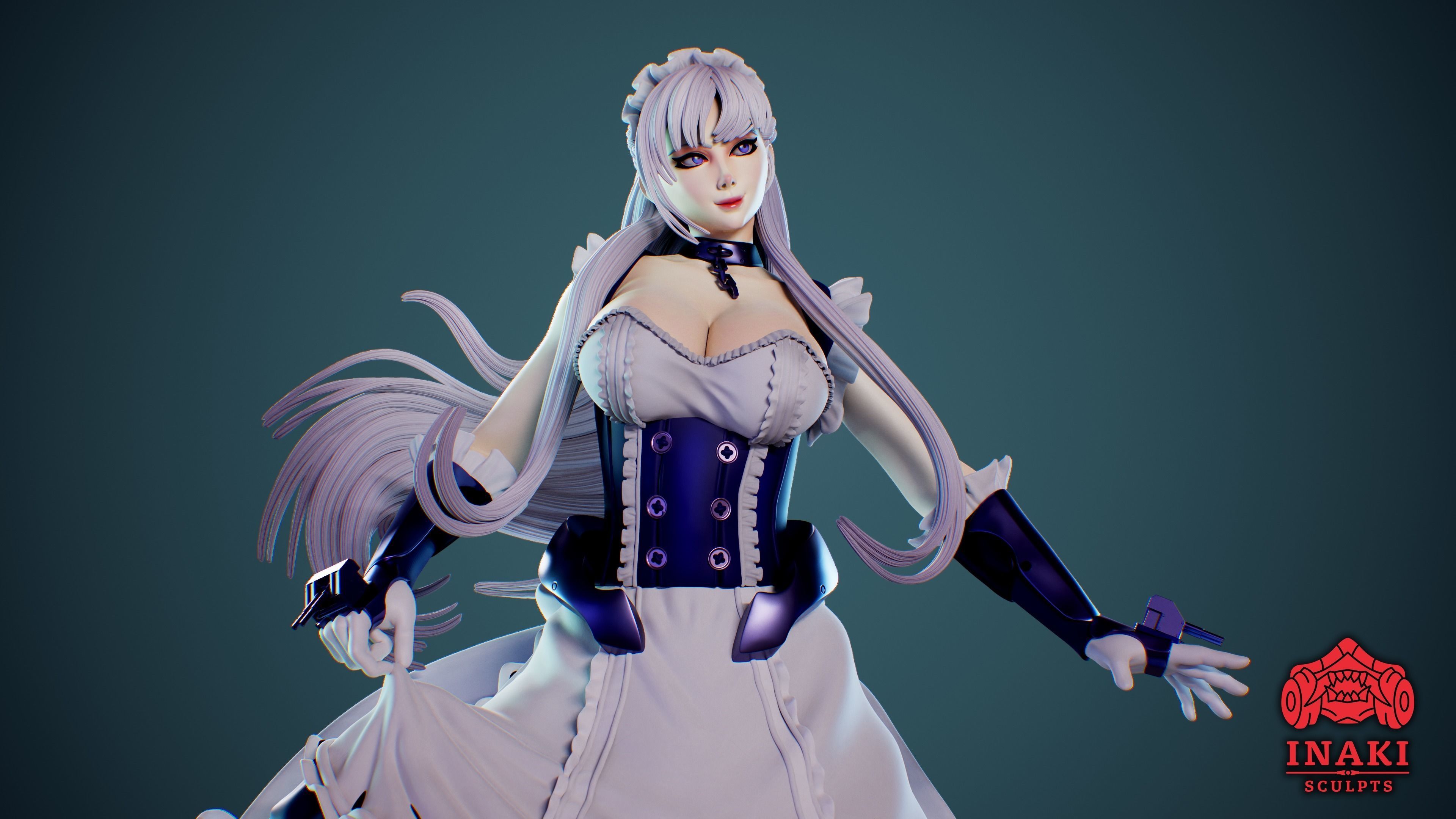 Belfast - Azur Lane 3D print model_1