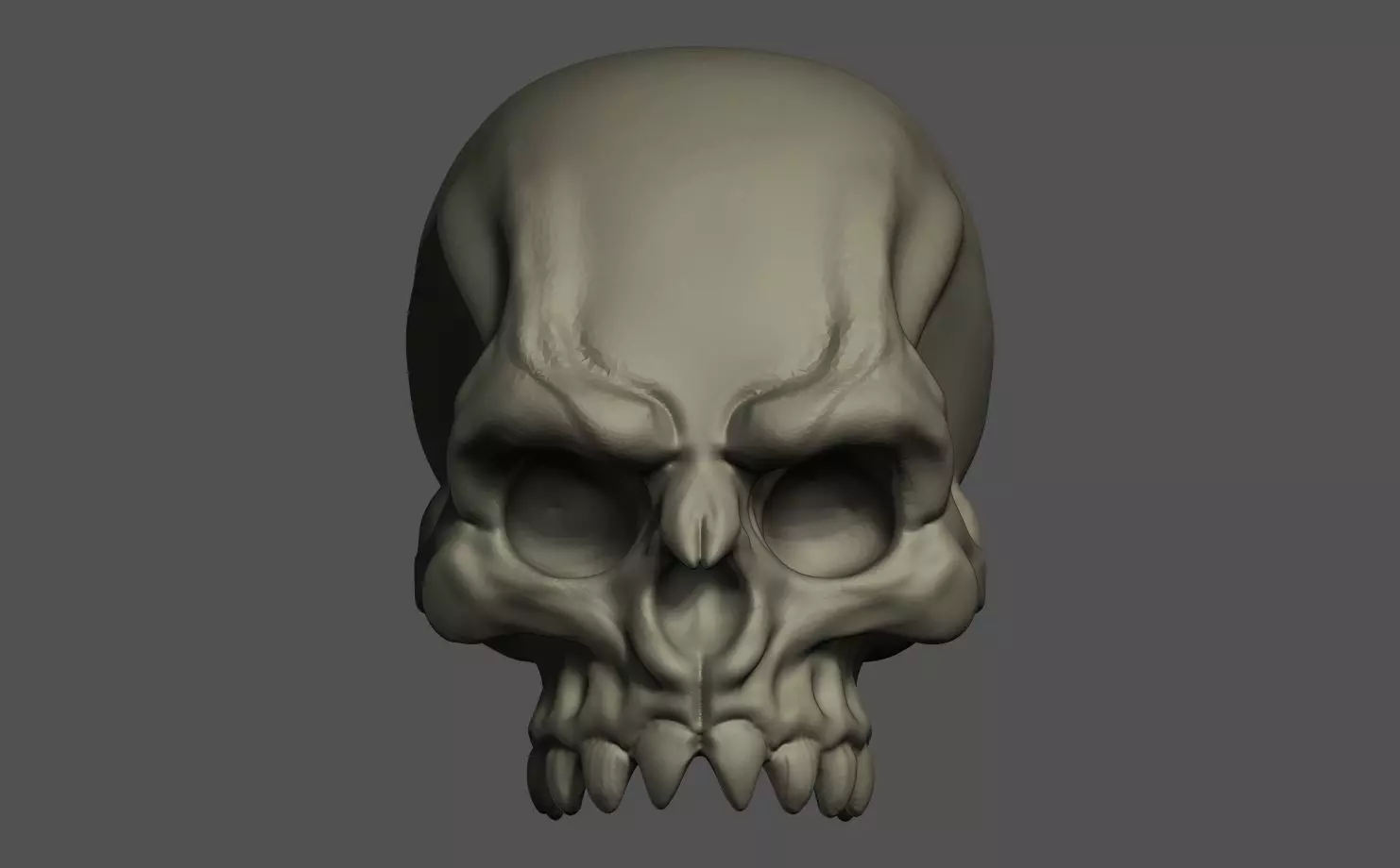 Imp Skull 3D print model_0