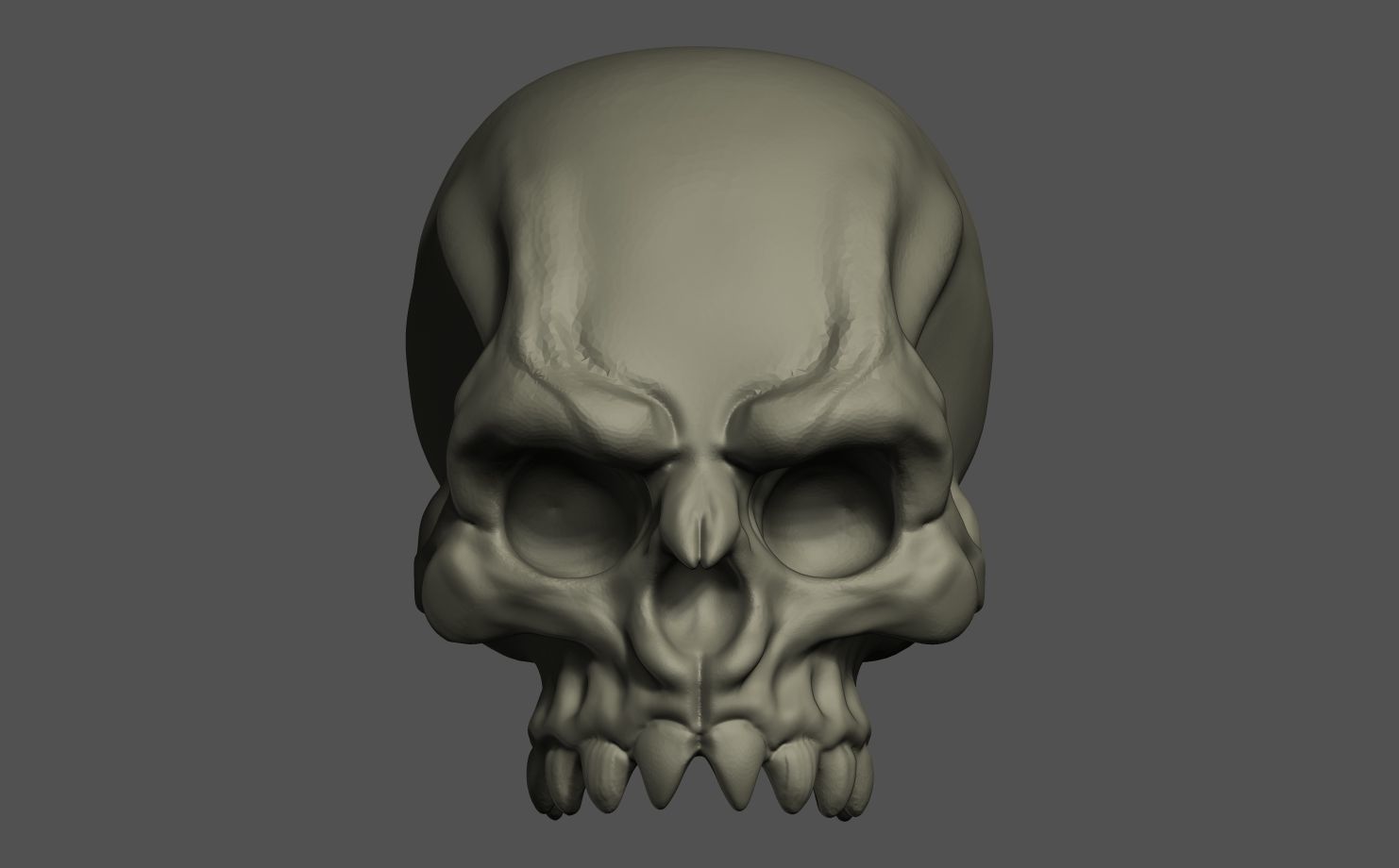 Skull pack 3D print model_3