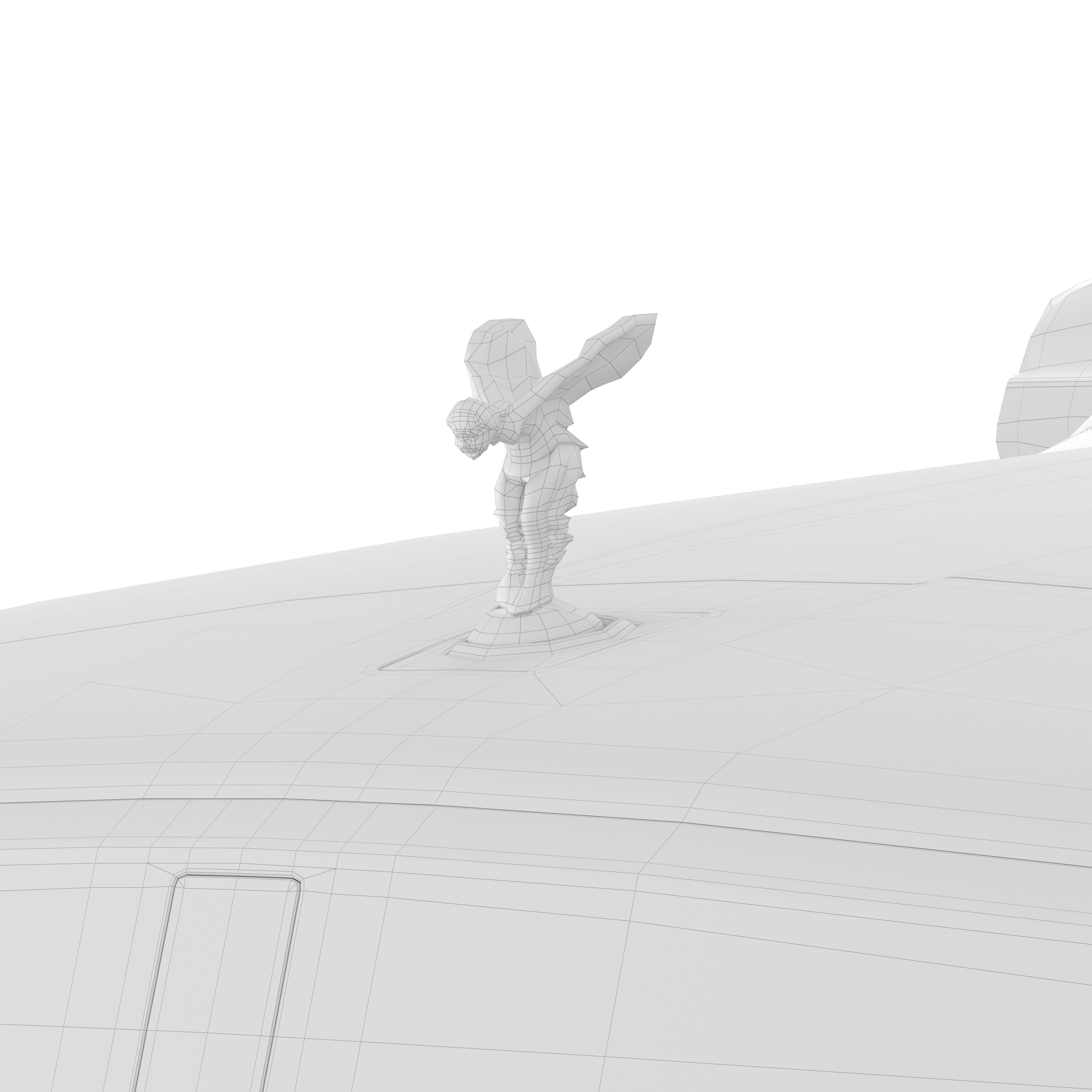 Rolls Royce Cullinan Low-poly 3D model_5