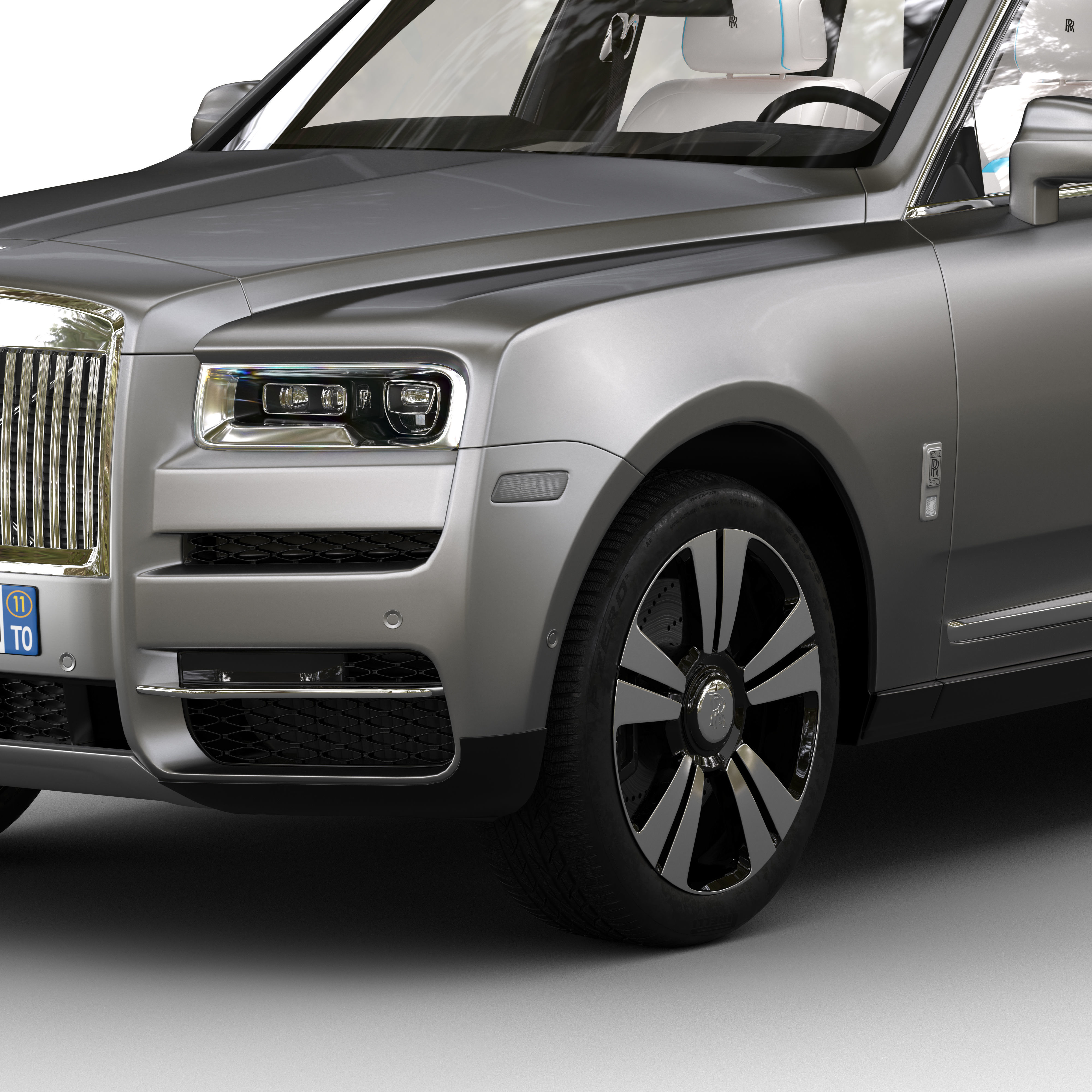 Rolls Royce Cullinan Low-poly 3D model_2