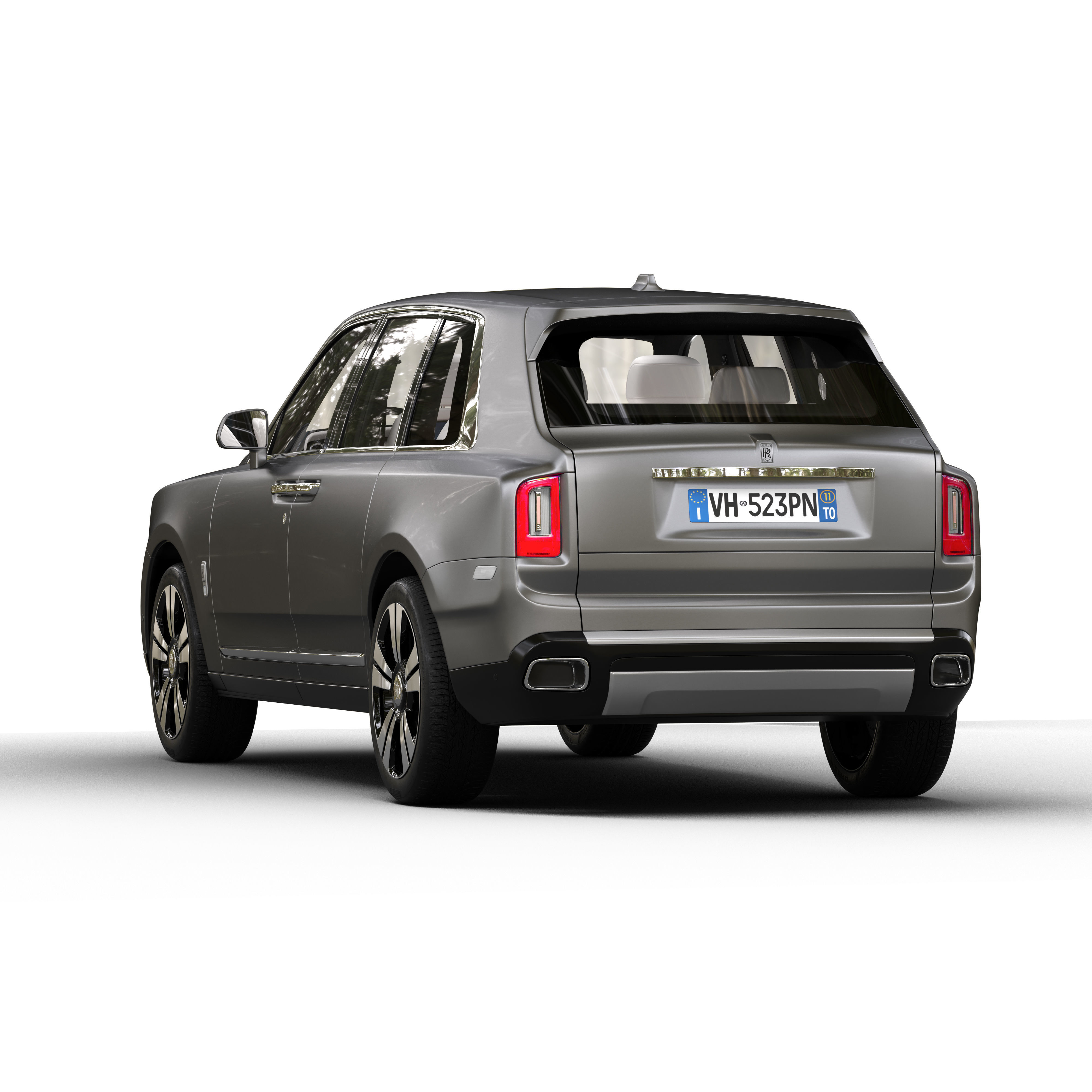 Rolls Royce Cullinan Low-poly 3D model_3