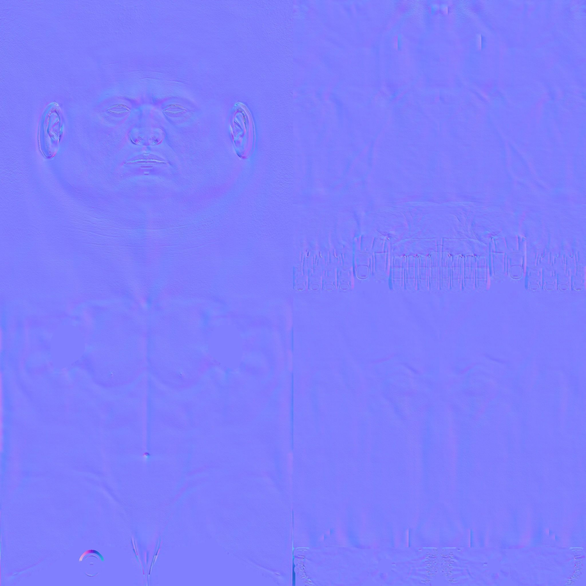 Complete Male human 3D Anatomy 3D model_62