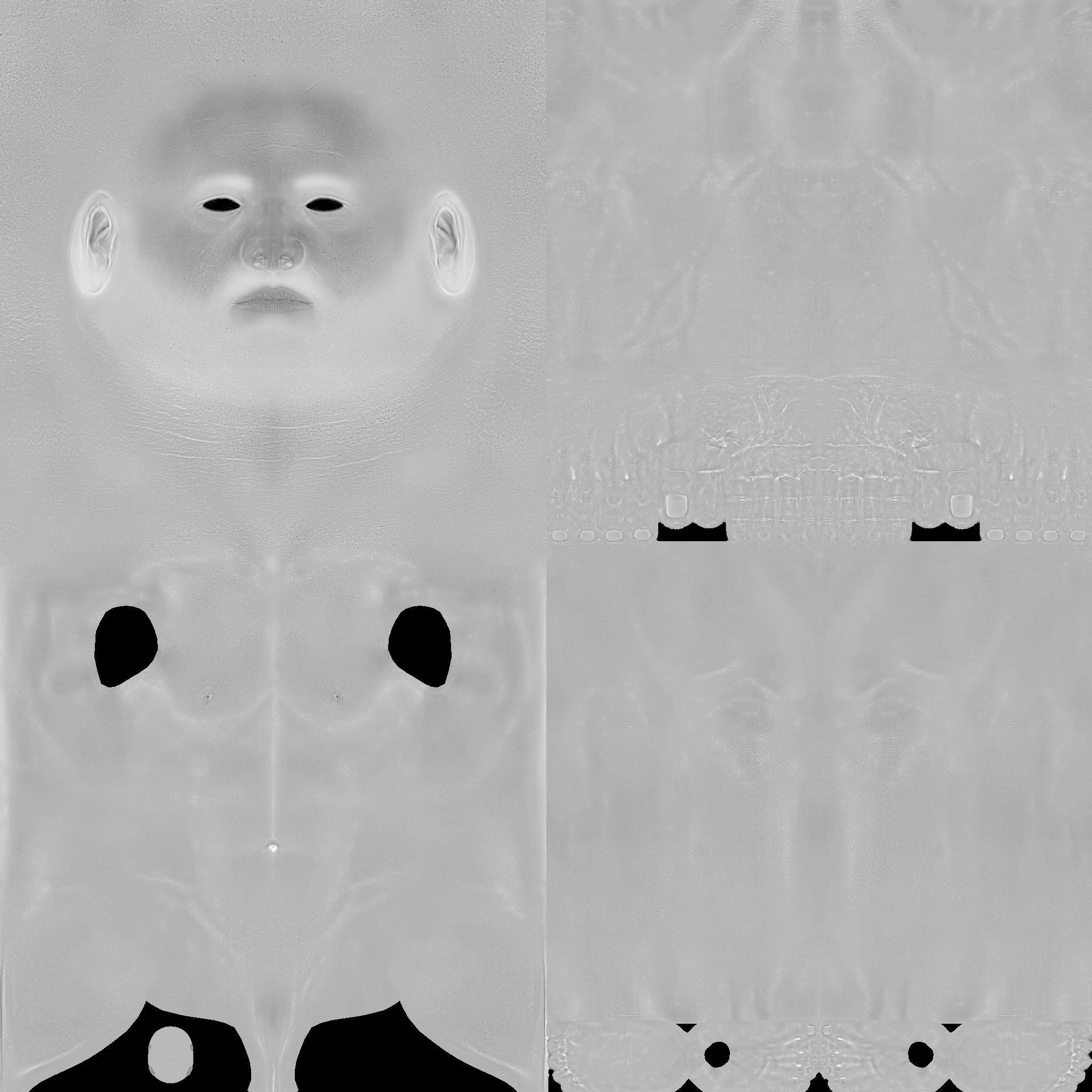 Complete Male human 3D Anatomy 3D model_64