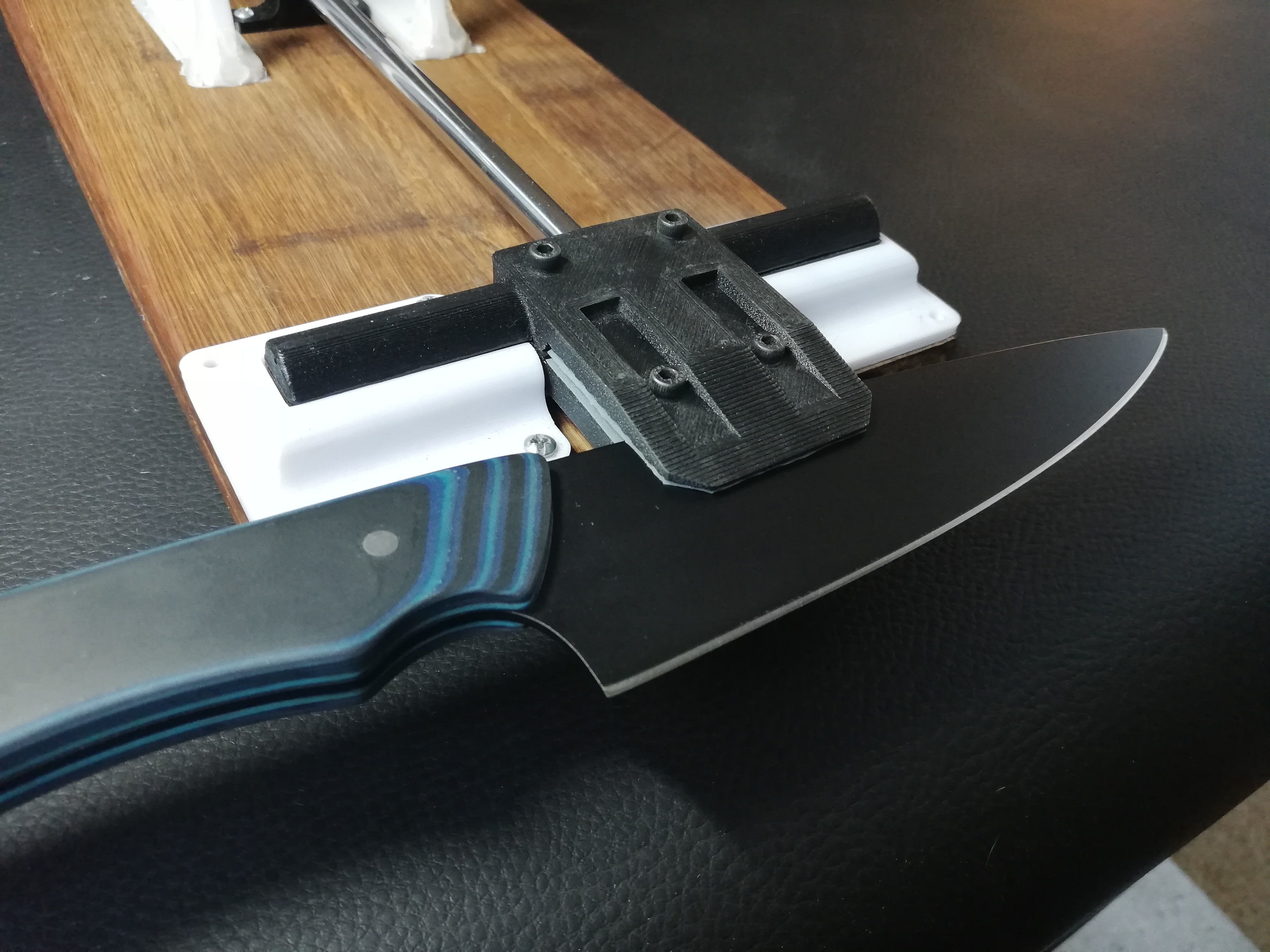 Knife sharpening system for standard wetstones 3D print model_6