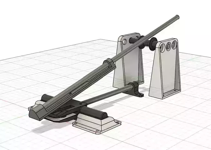 Knife sharpening system for standard wetstones 3D print model