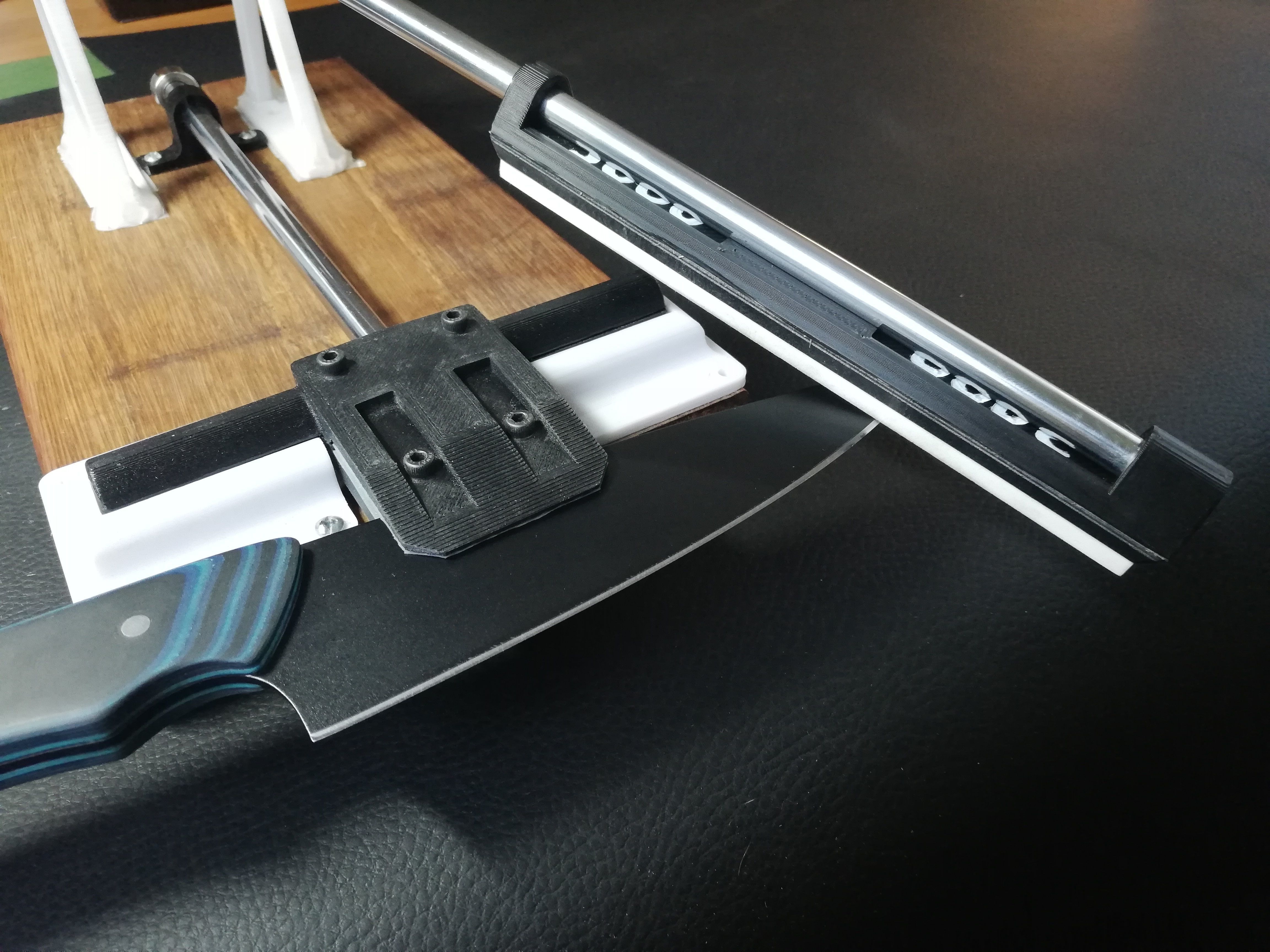 Knife sharpening system for standard wetstones 3D print model_9