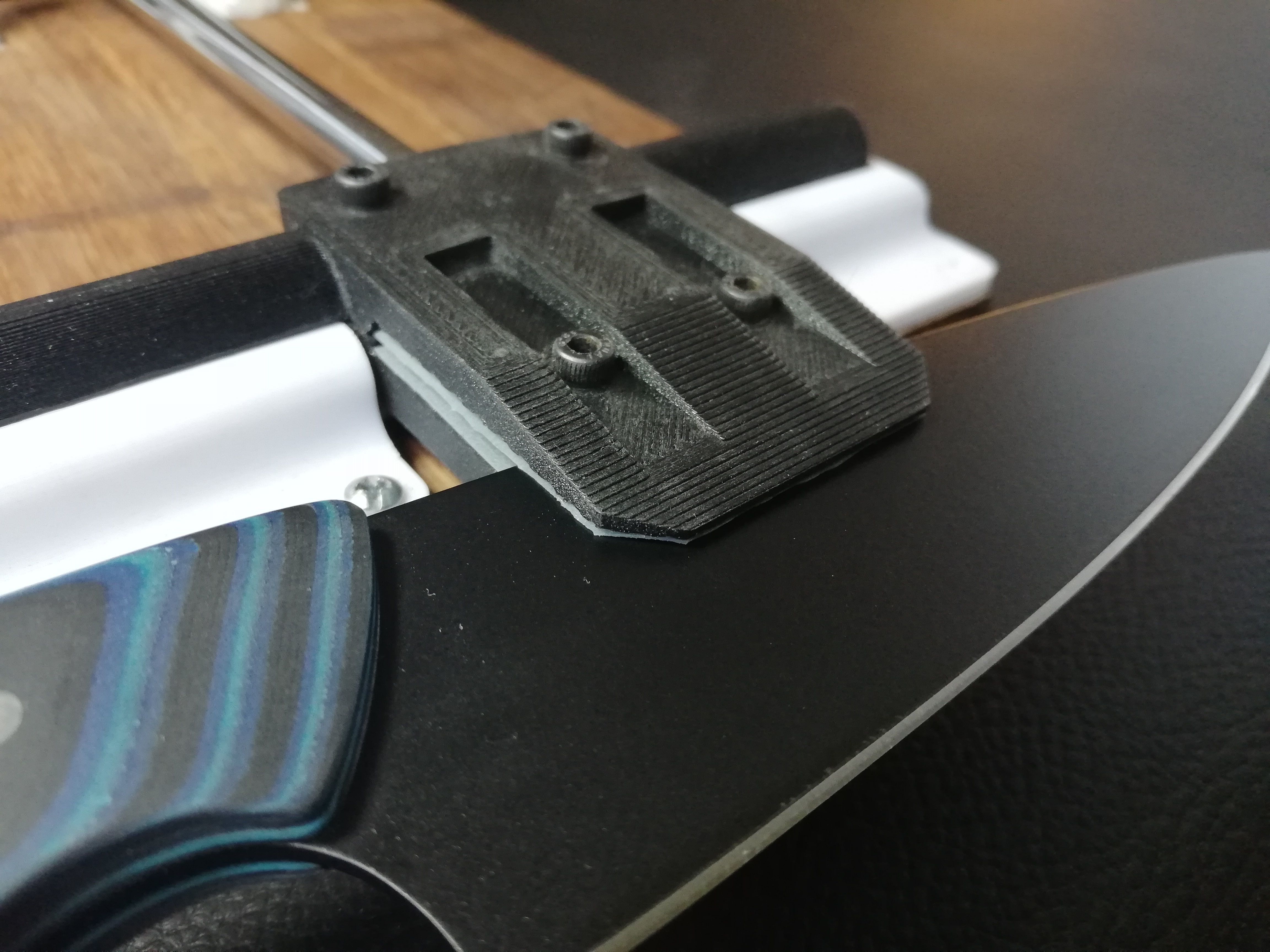 Knife sharpening system for standard wetstones 3D print model_7