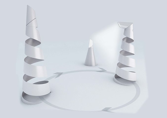 helixlight 3D model