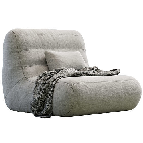 Armchair Blyuz 3D model 3