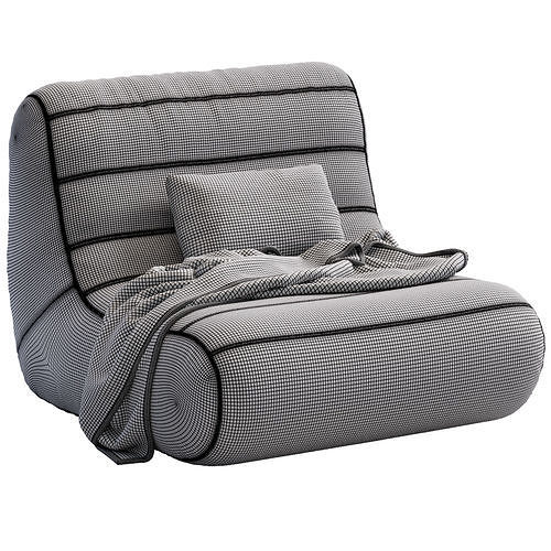 Armchair Blyuz 3D model 4