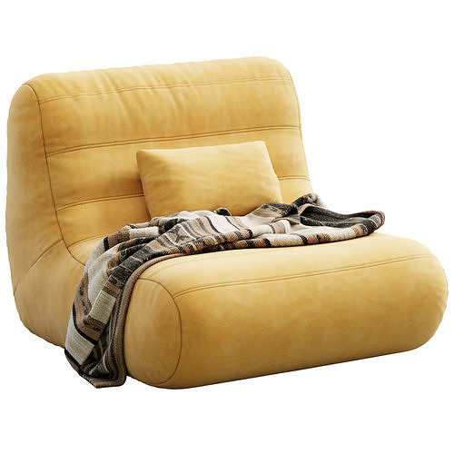 Armchair Blyuz 3D model 5