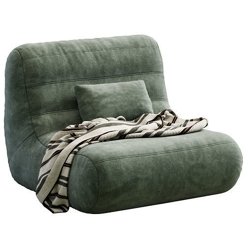 Armchair Blyuz 3D model 2