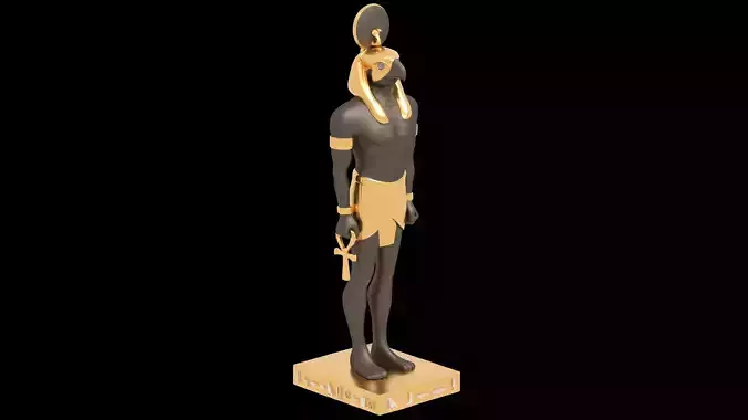 Ancient Egyptian God Horus 4K