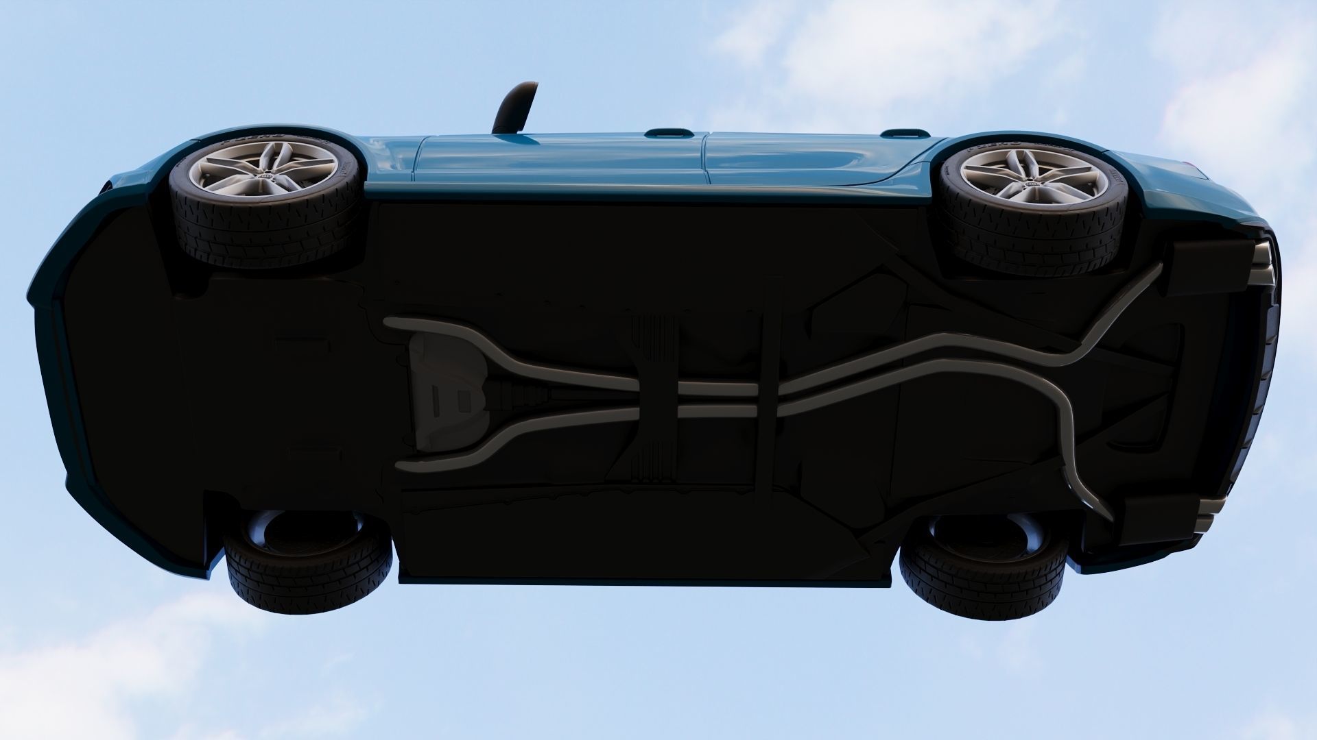 Audi S6 2016 3D print model_14