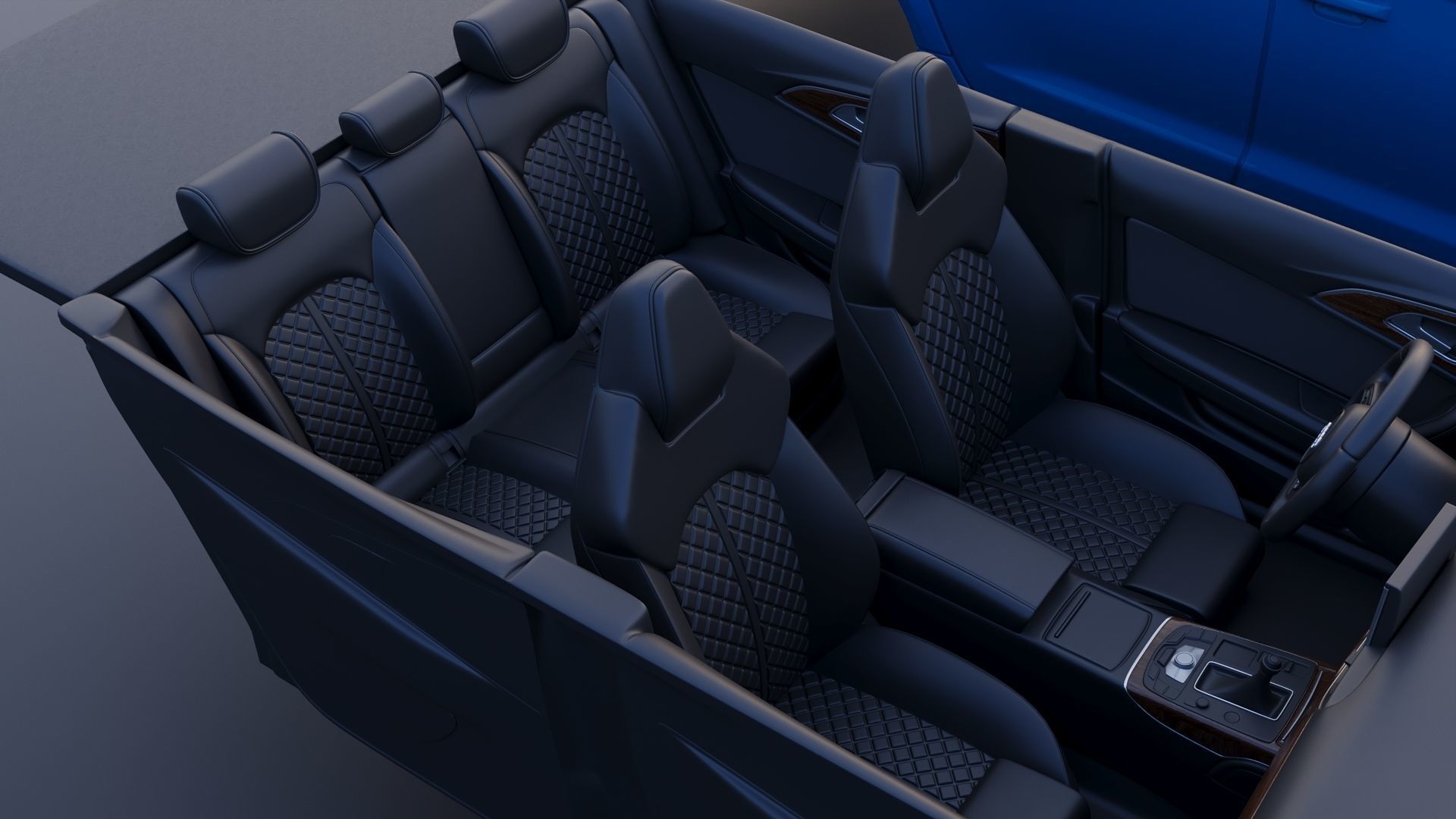 Audi S6 2016 3D print model_23