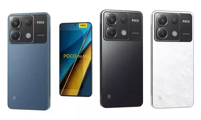 Xiaomi Poco X6 All Colors
