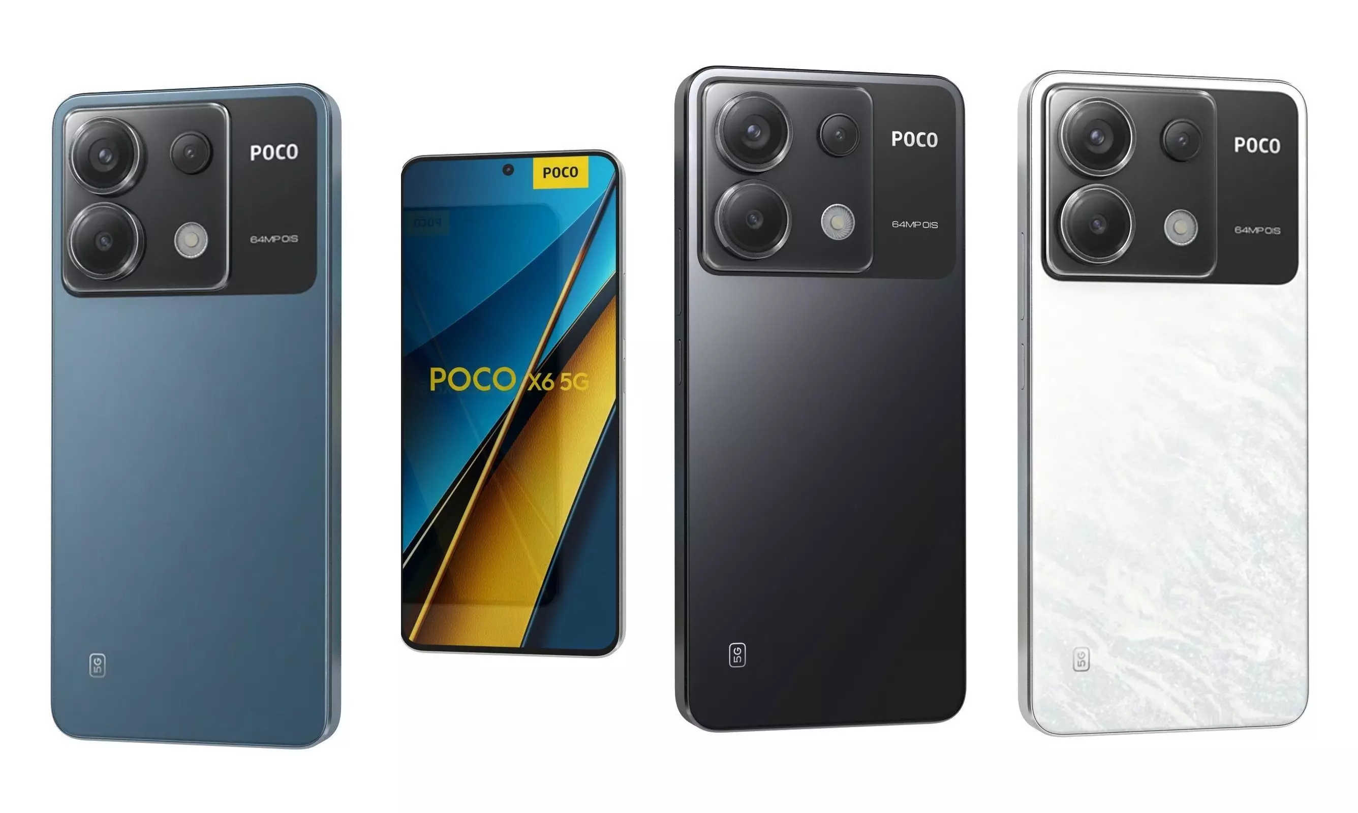 Xiaomi Poco X6 All Colors 3D model_0