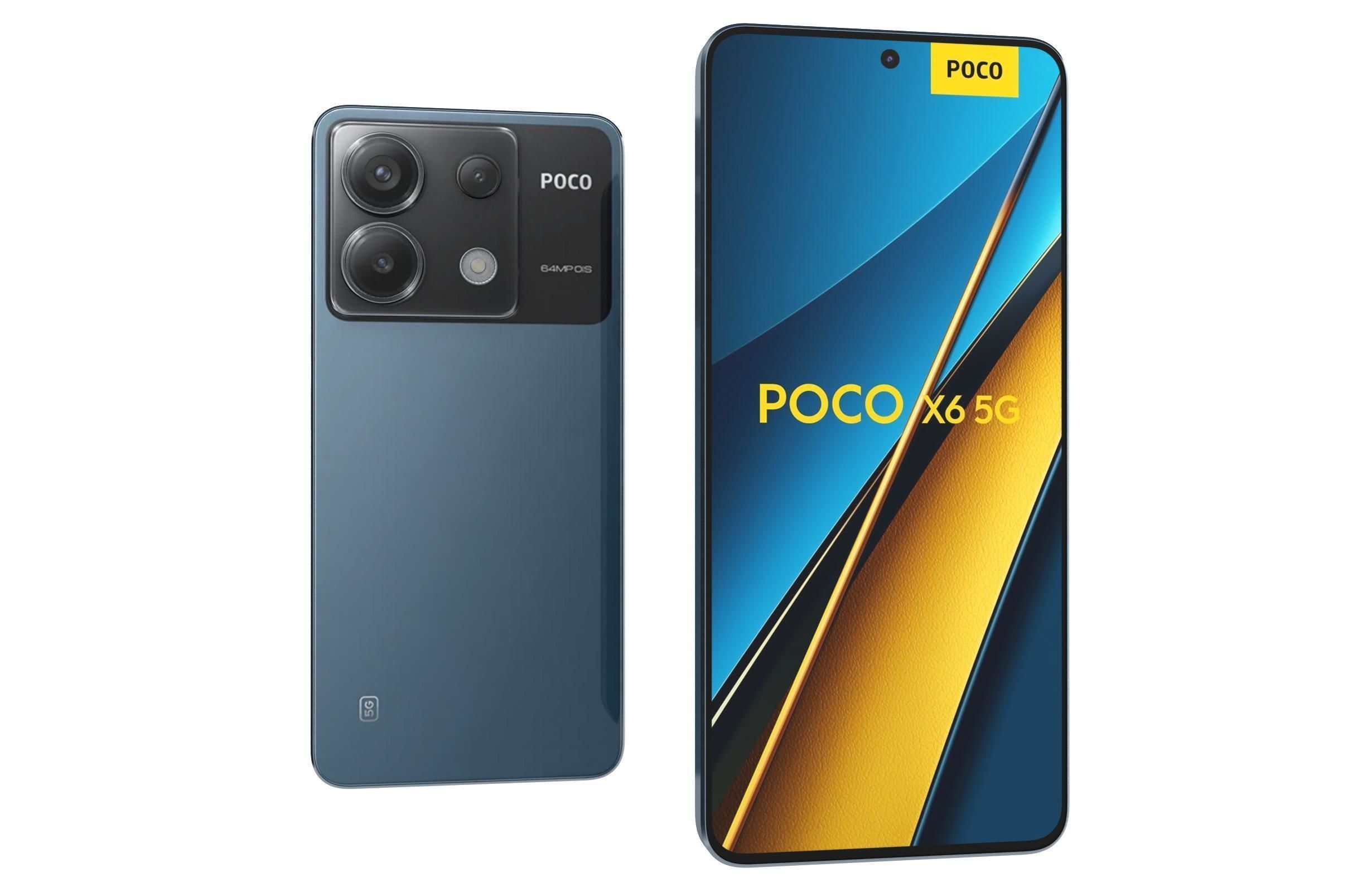 Xiaomi Poco X6 All Colors 3D model_14