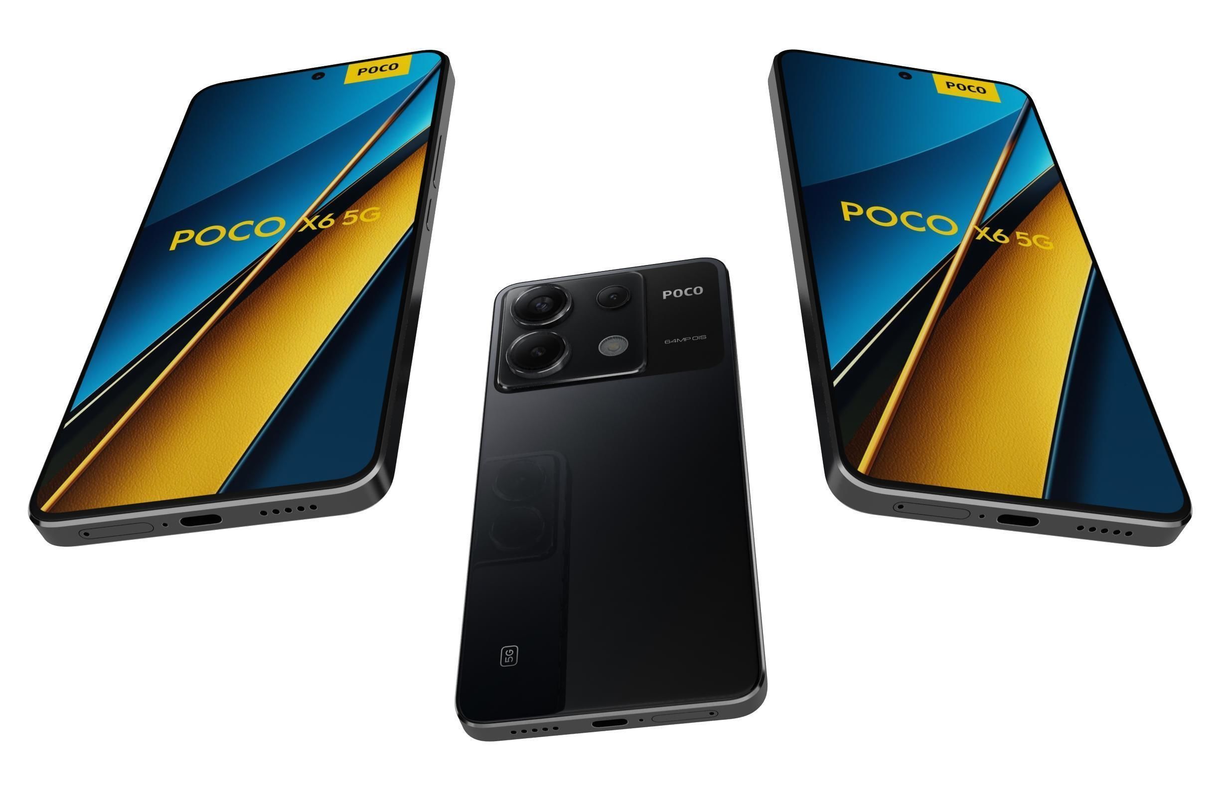 Xiaomi Poco X6 All Colors 3D model_38