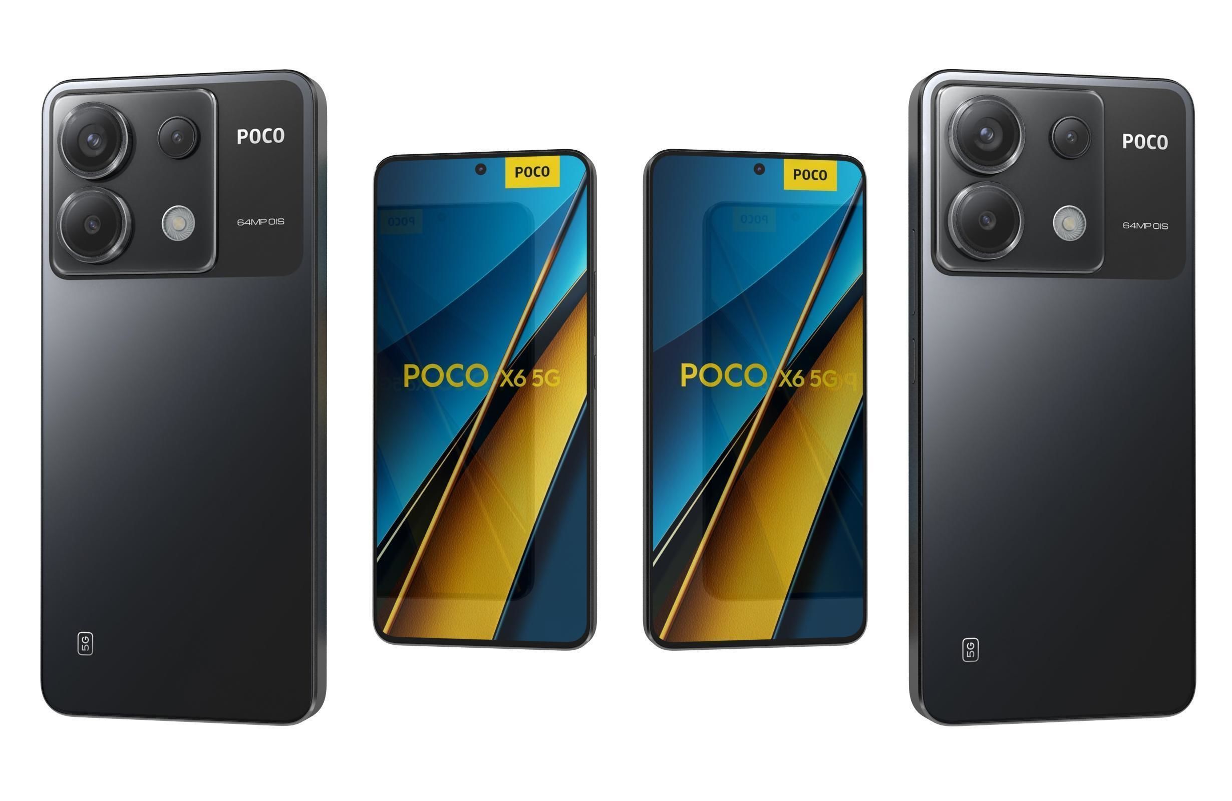 Xiaomi Poco X6 All Colors 3D model_34