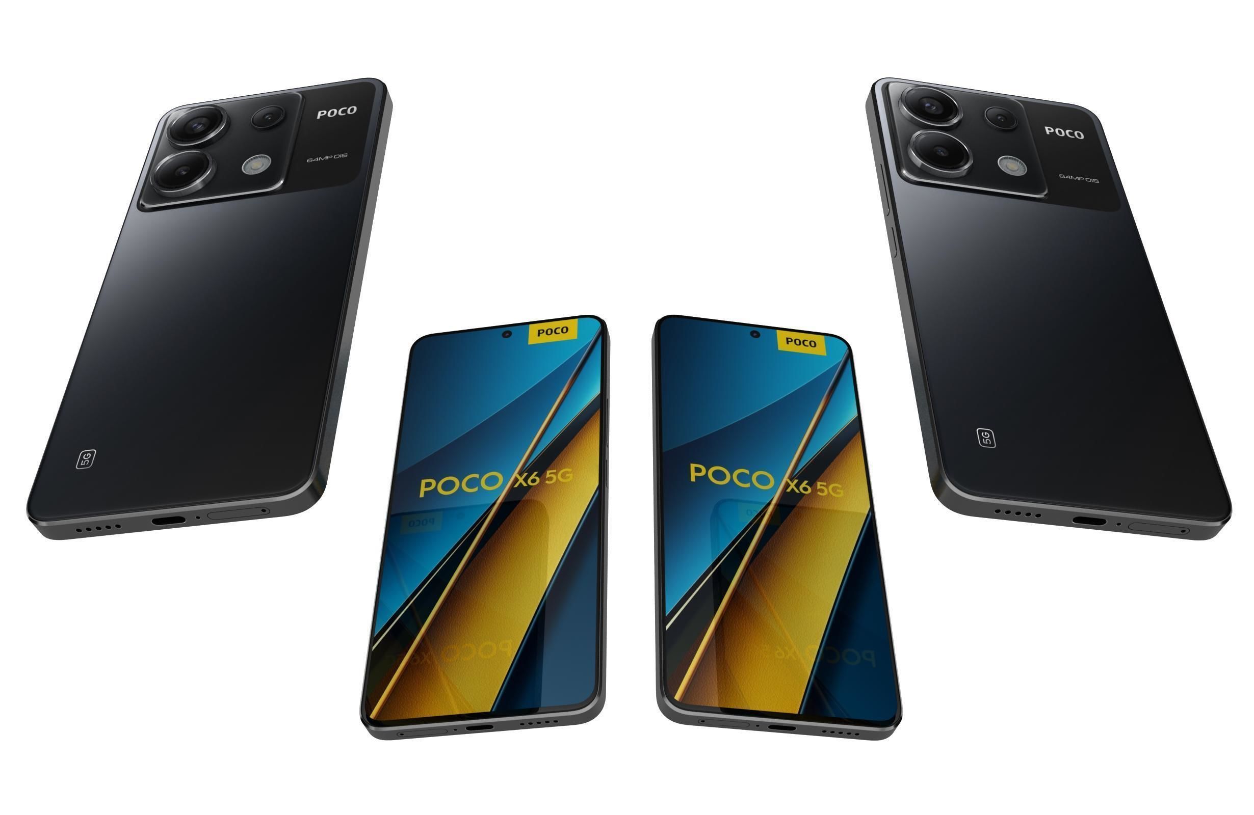 Xiaomi Poco X6 All Colors 3D model_46