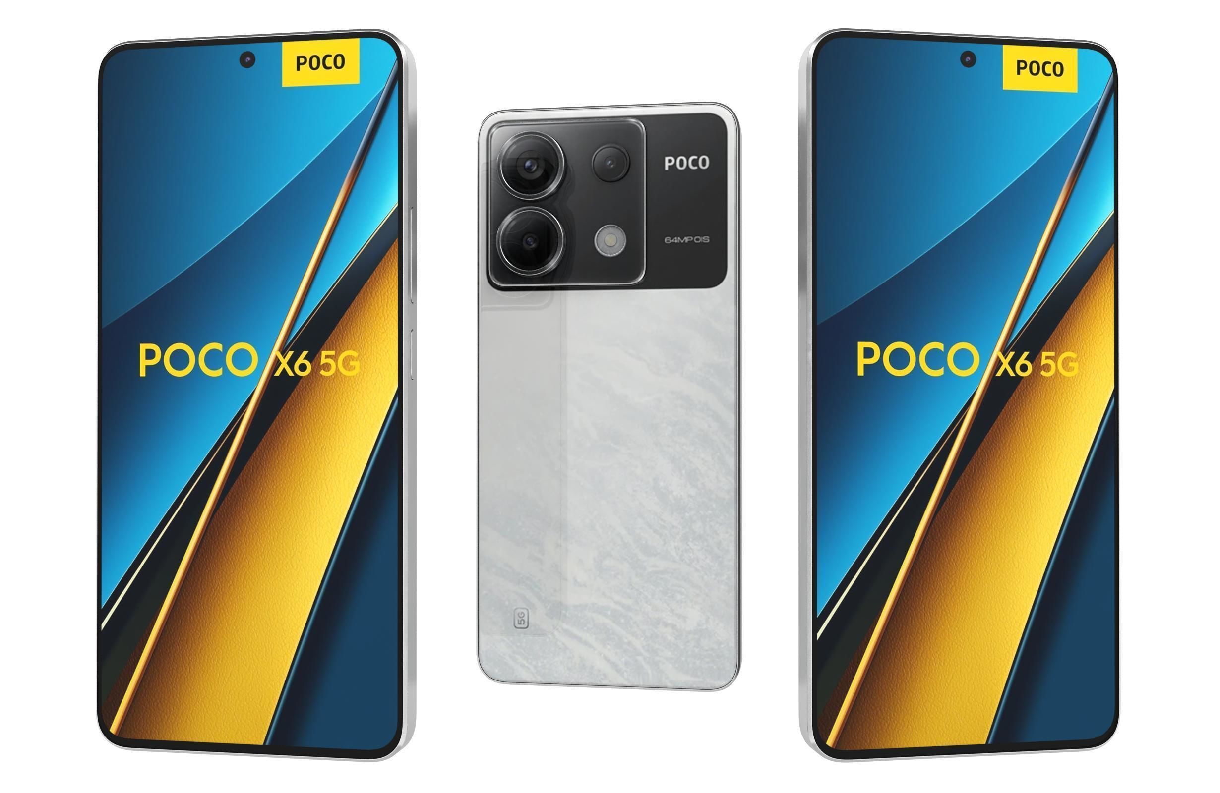 Xiaomi Poco X6 All Colors 3D model_19