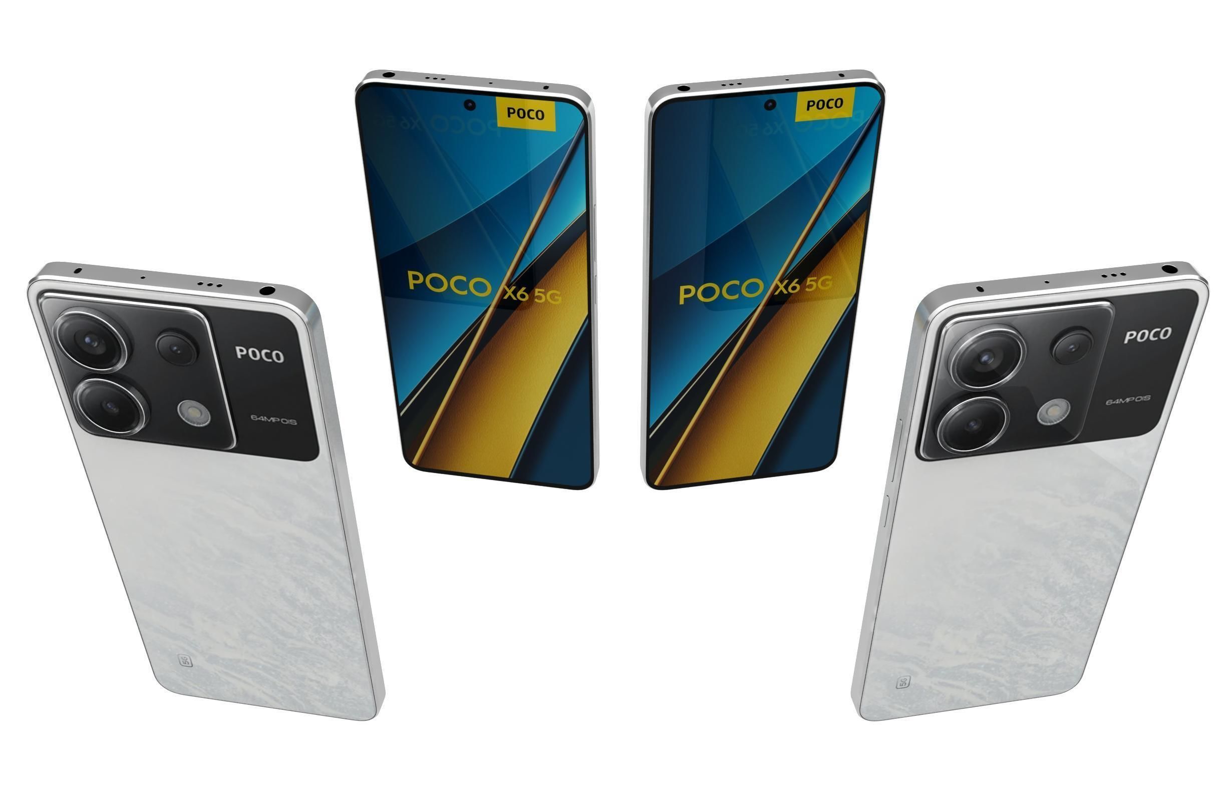 Xiaomi Poco X6 All Colors 3D model_23