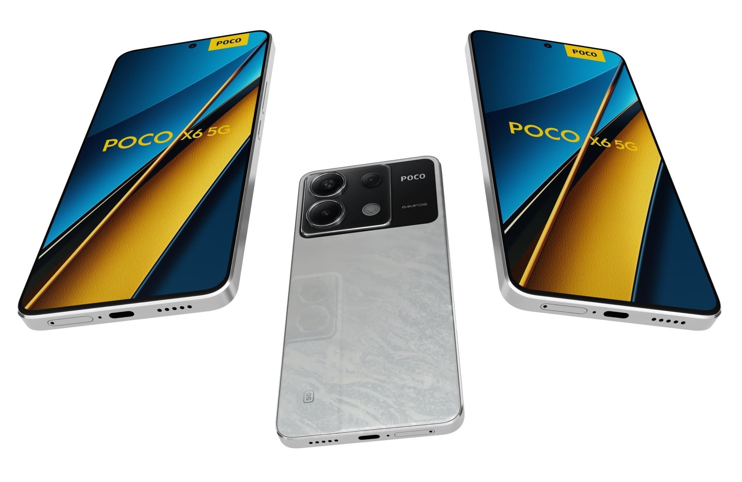 Xiaomi Poco X6 All Colors 3D model_17