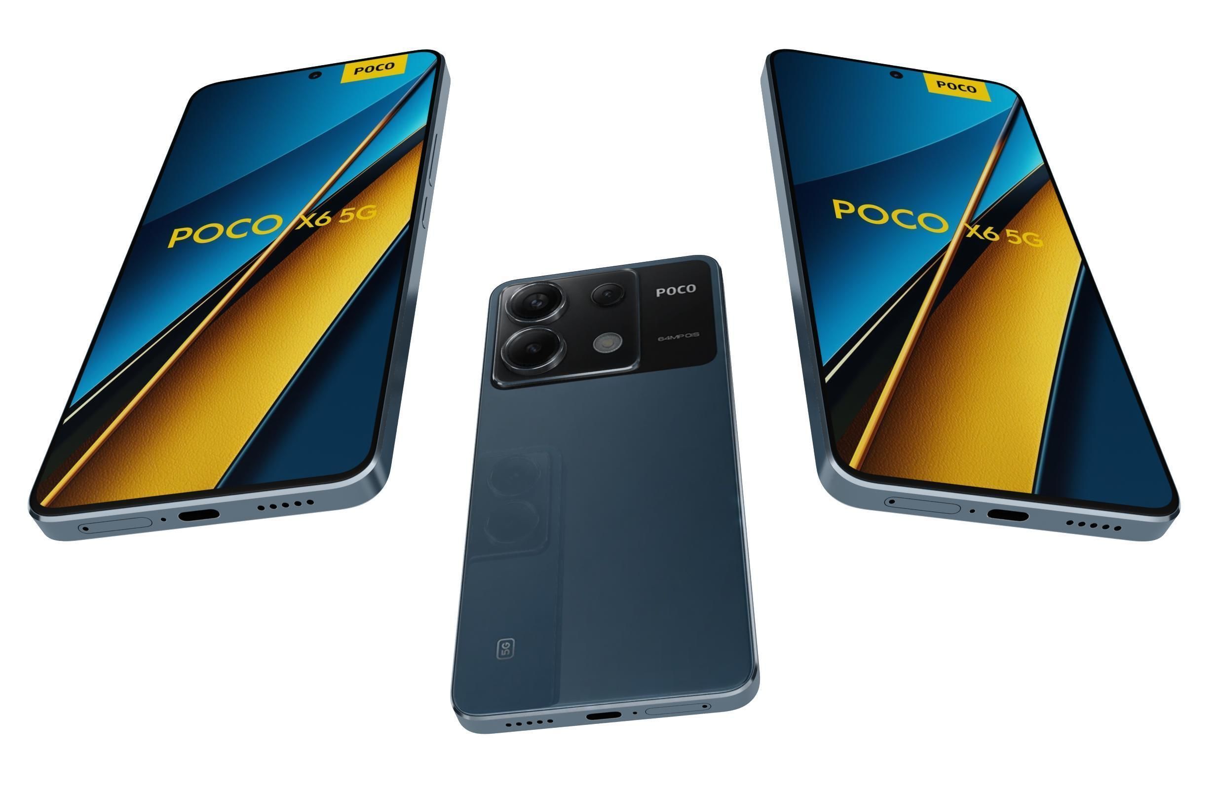 Xiaomi Poco X6 All Colors 3D model_13