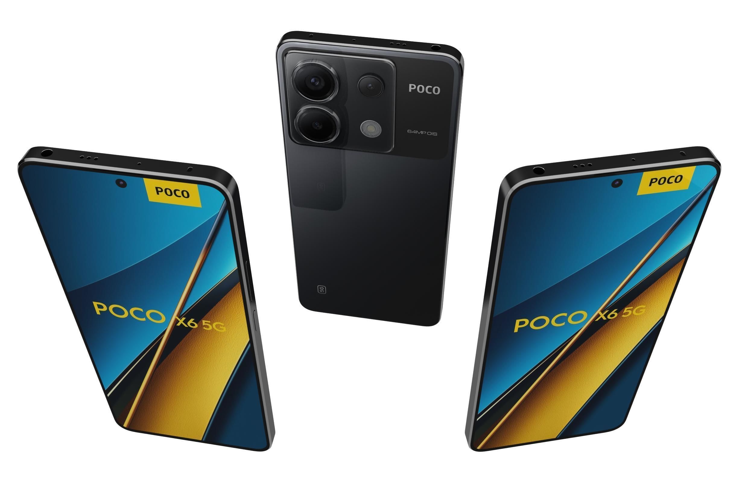 Xiaomi Poco X6 All Colors 3D model_35