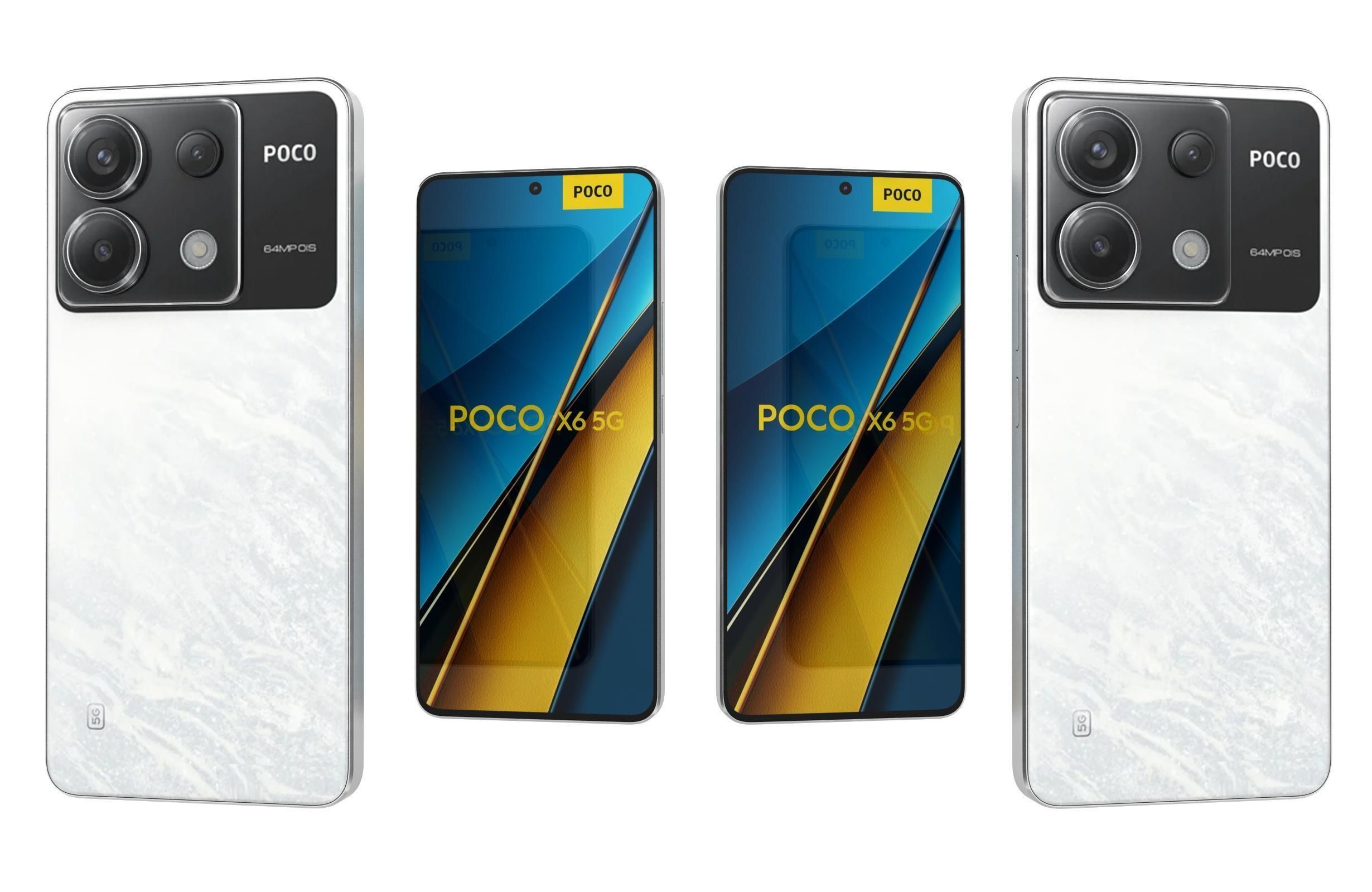 Xiaomi Poco X6 All Colors 3D model_27