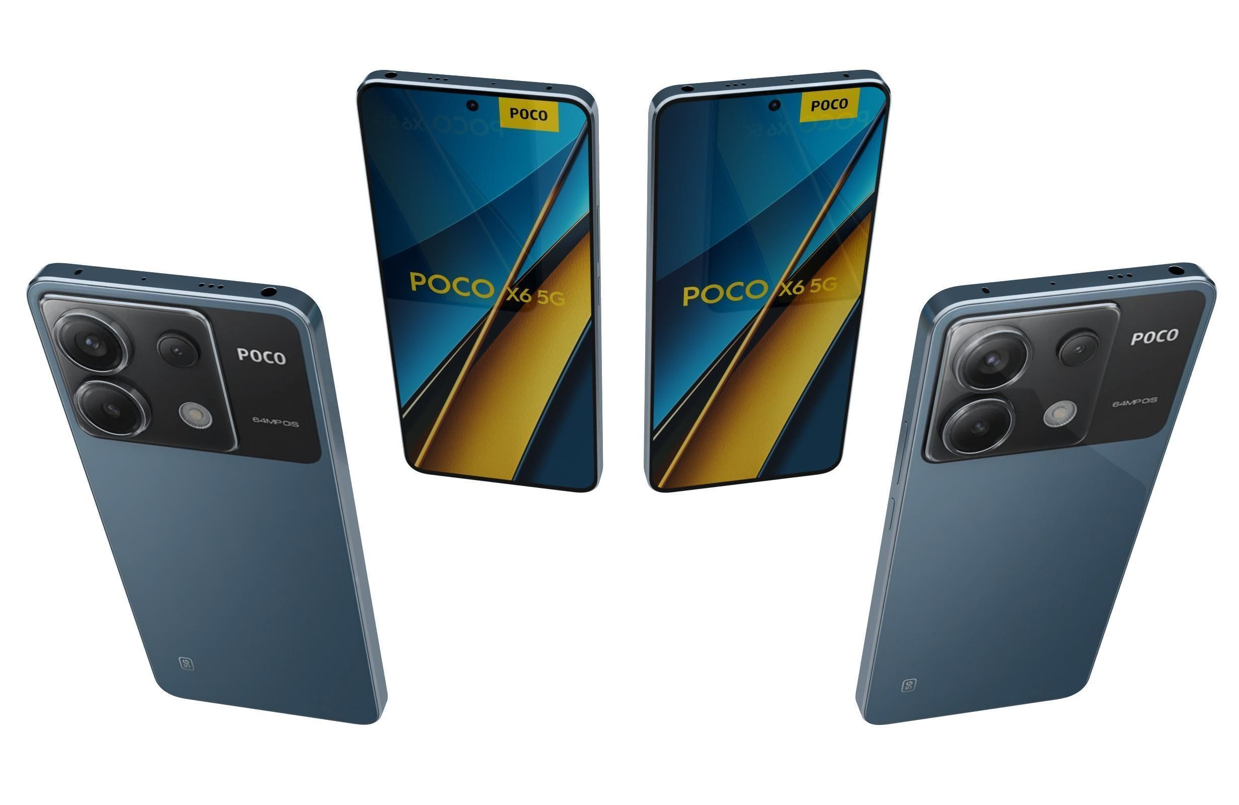 Xiaomi Poco X6 All Colors 3D model_12
