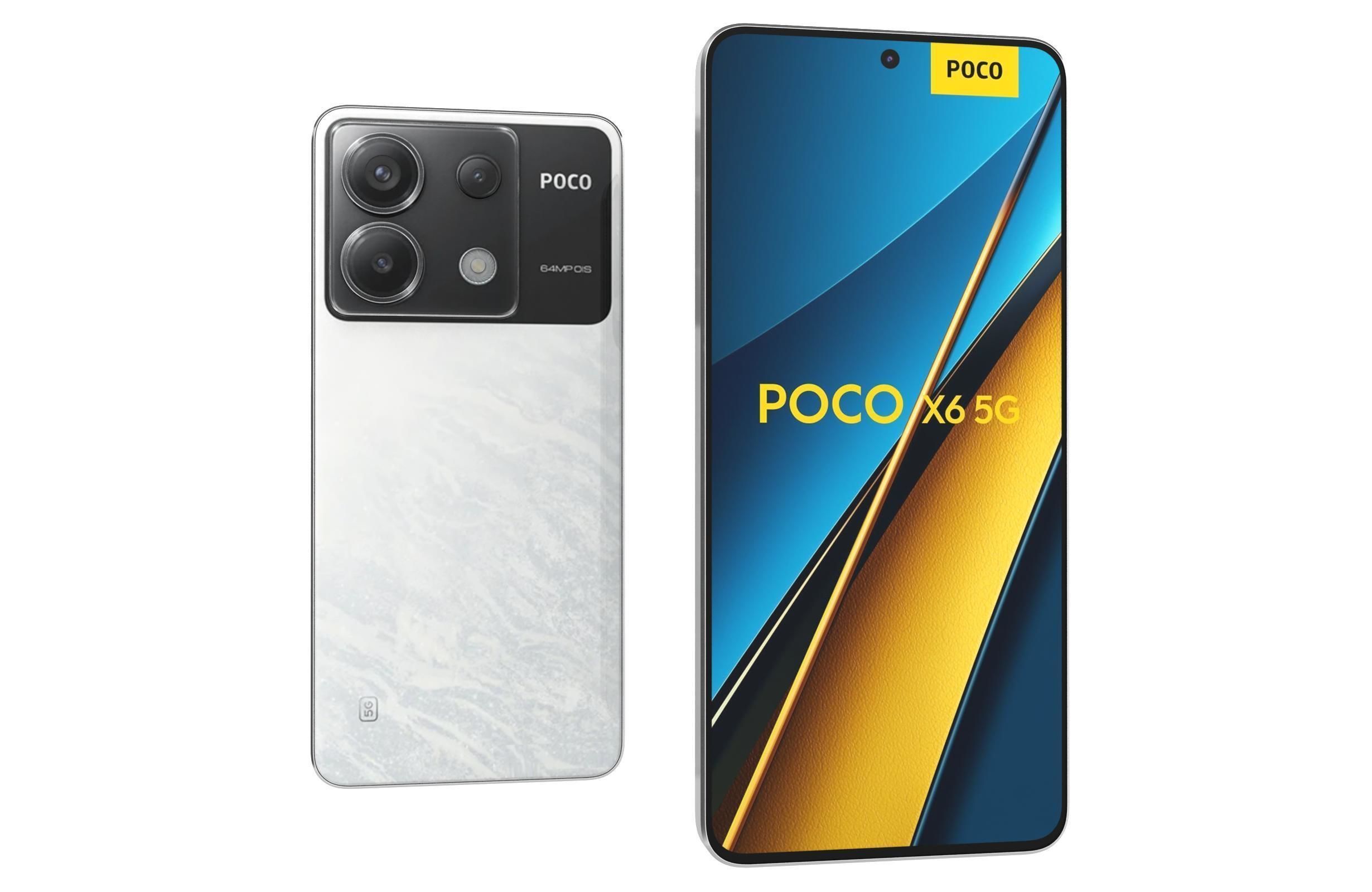 Xiaomi Poco X6 All Colors 3D model_28
