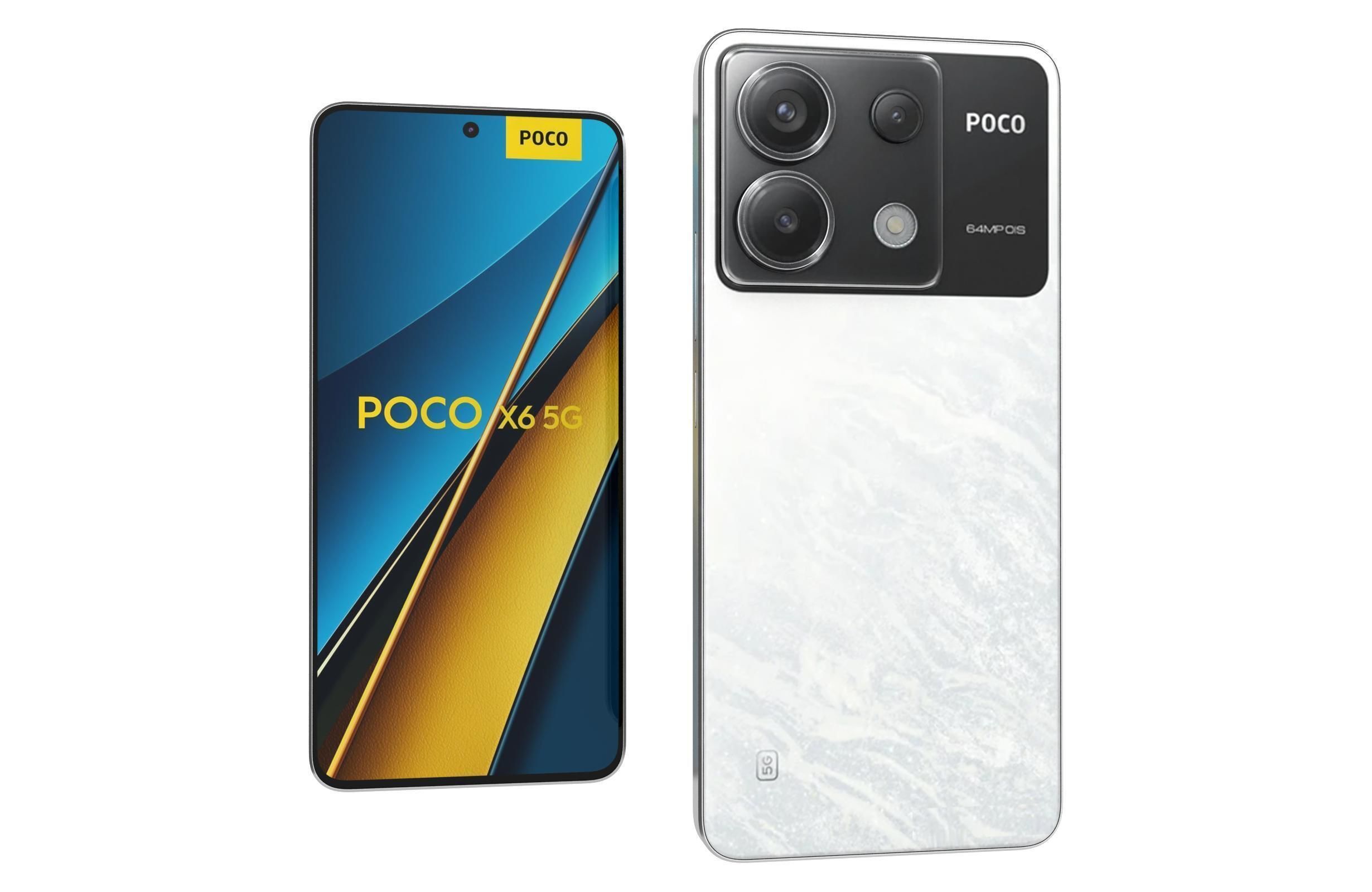 Xiaomi Poco X6 All Colors 3D model_29