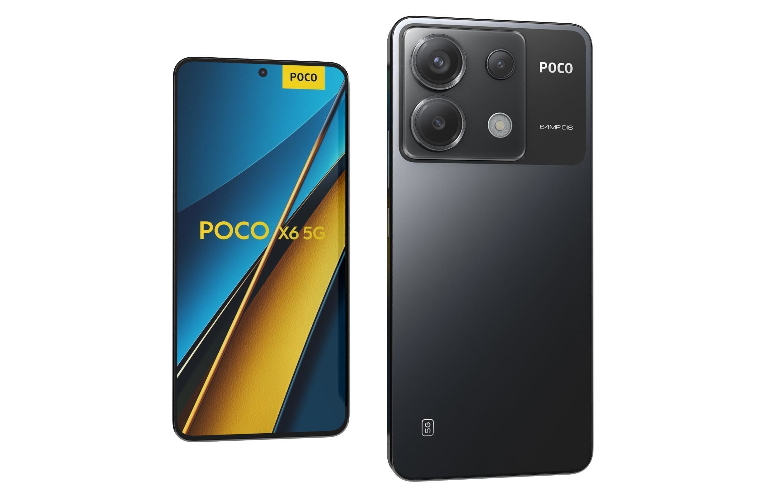 Xiaomi Poco X6 All Colors 3D model_36