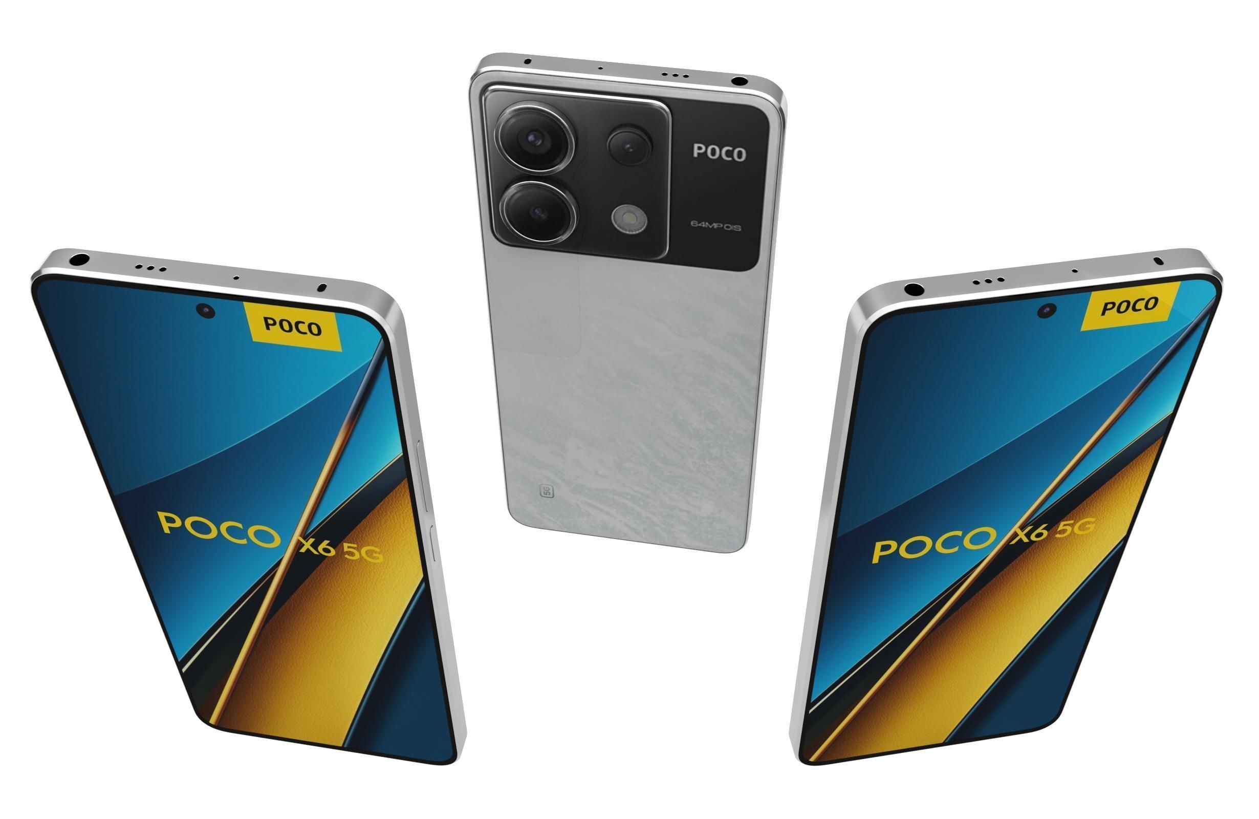 Xiaomi Poco X6 All Colors 3D model_18