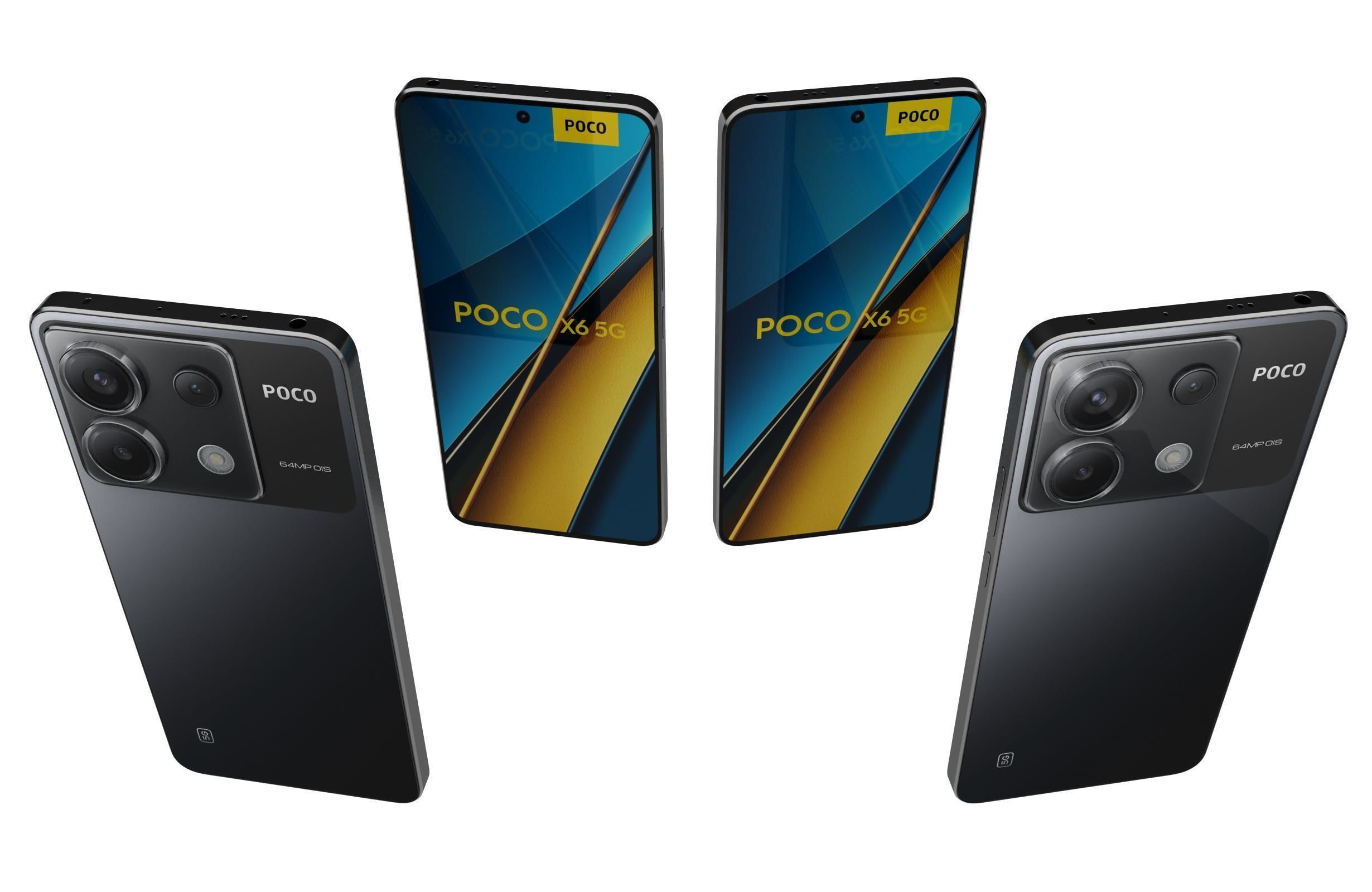 Xiaomi Poco X6 All Colors 3D model_42