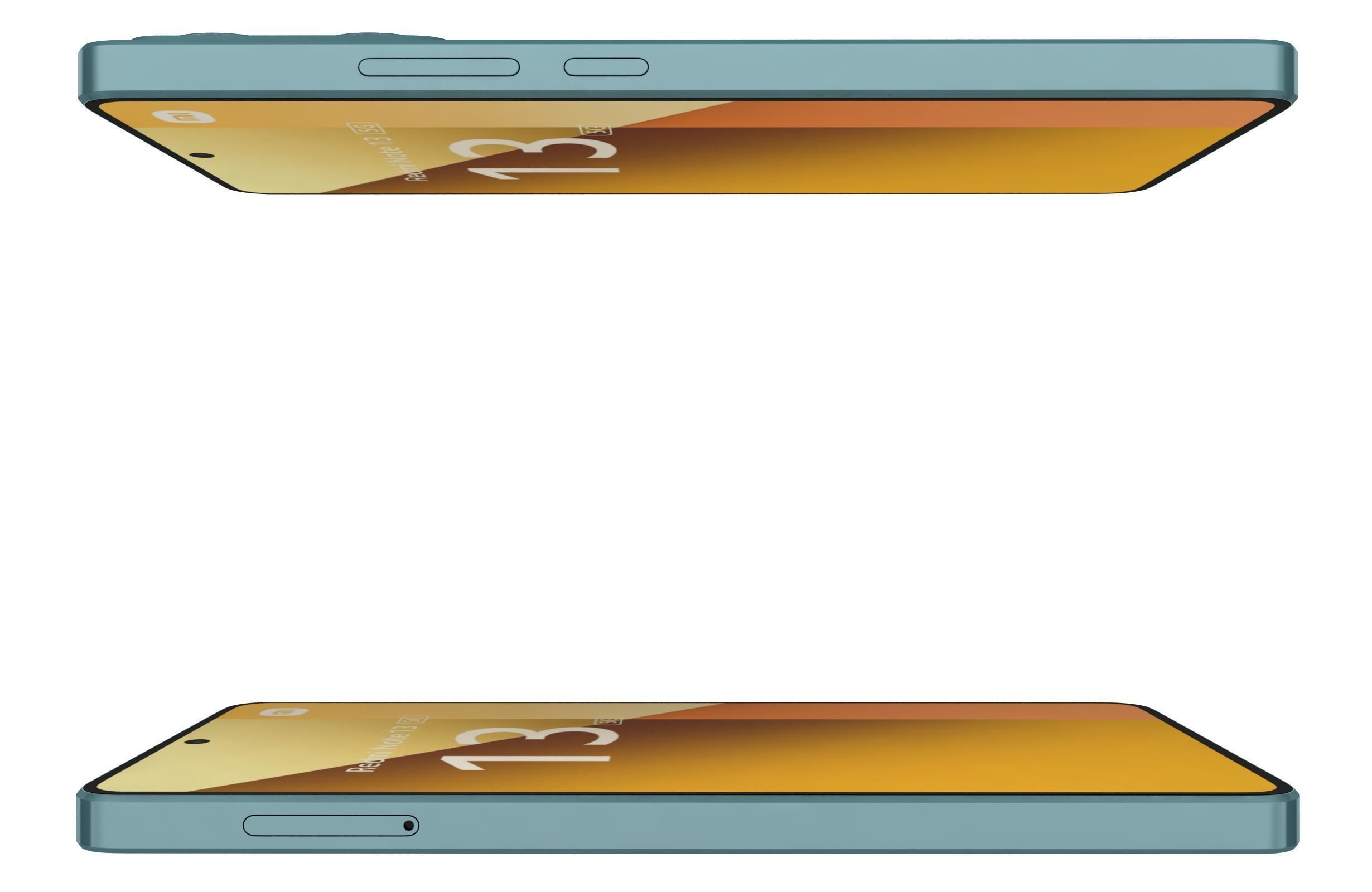 Xiaomi Redmi Note 13 5G Blue 3D model_8