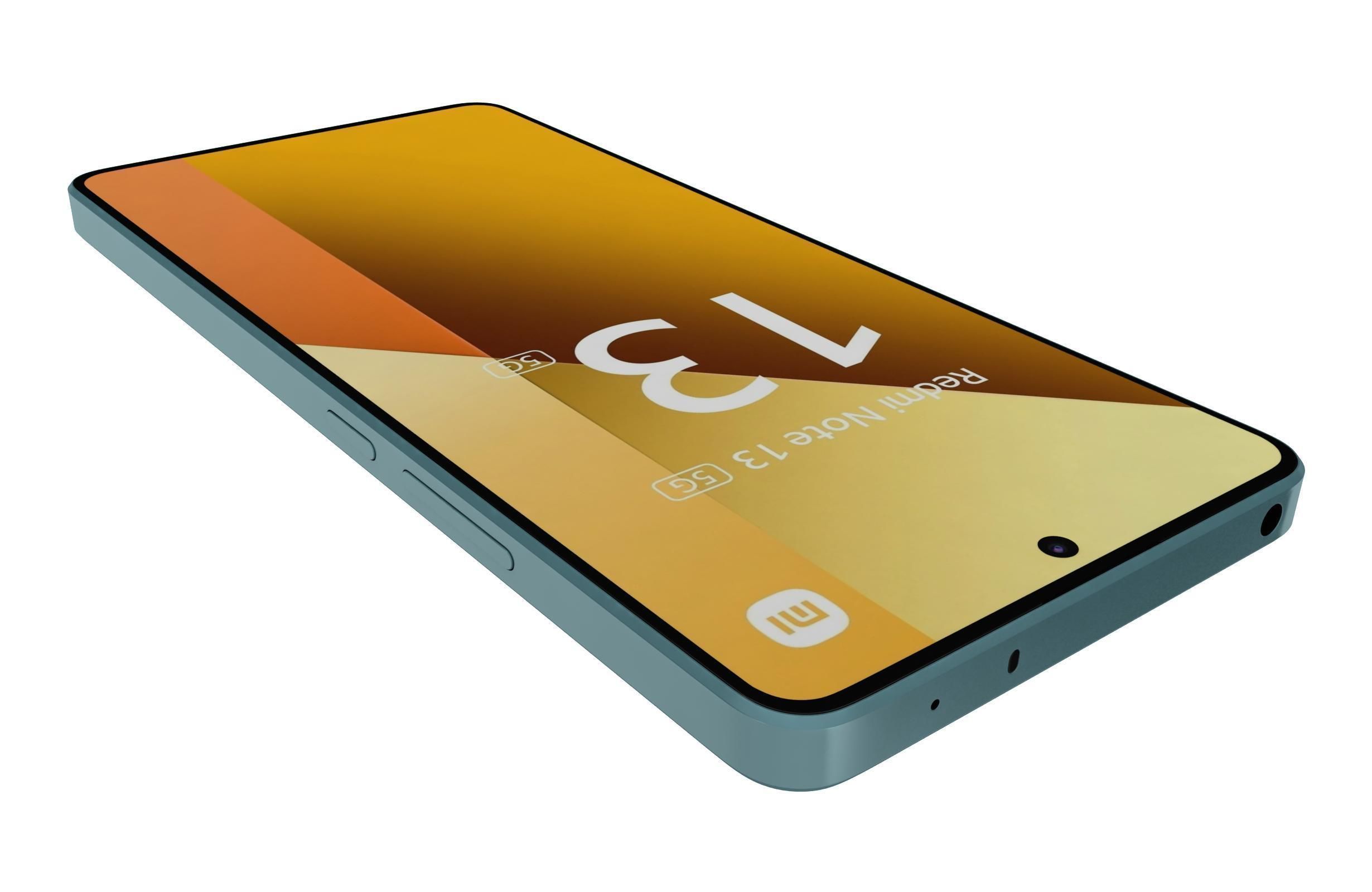 Xiaomi Redmi Note 13 5G Blue 3D model_10