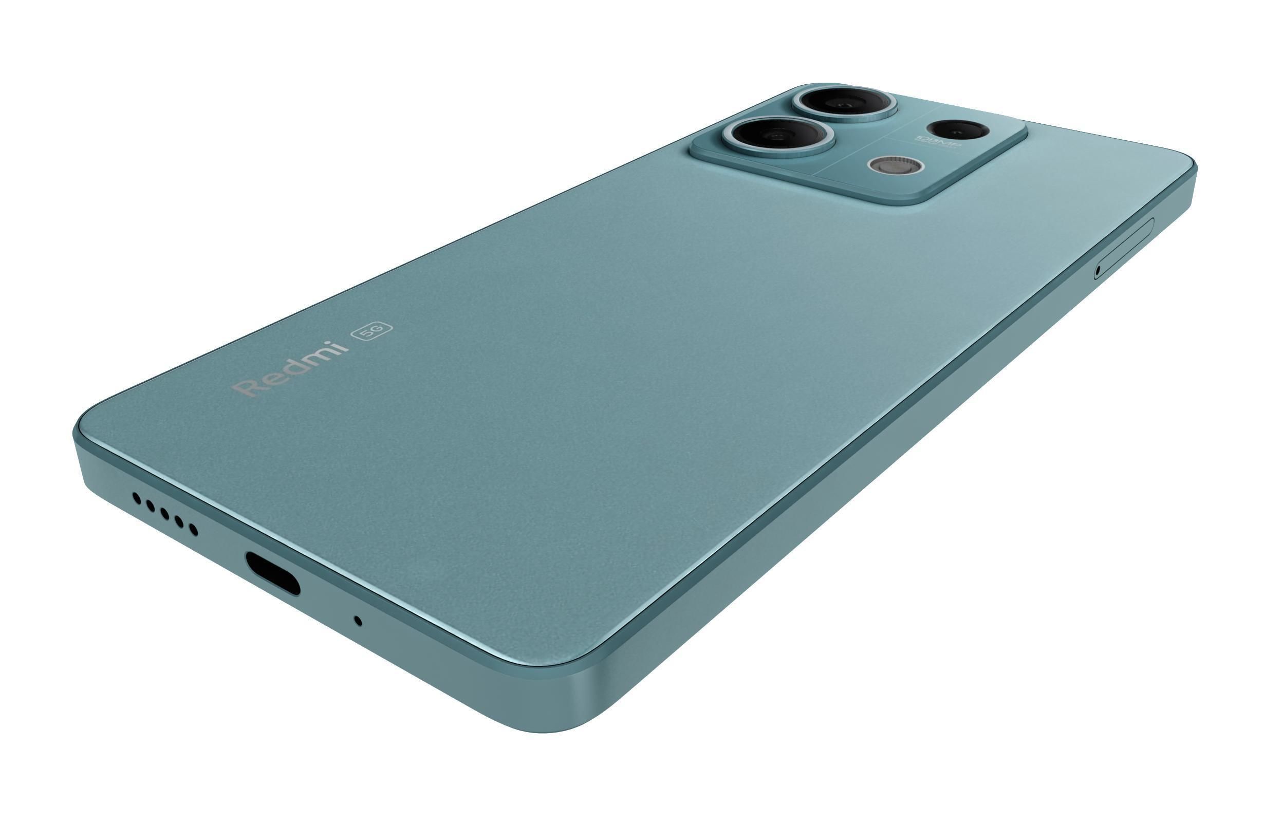 Xiaomi Redmi Note 13 5G Blue 3D model_14
