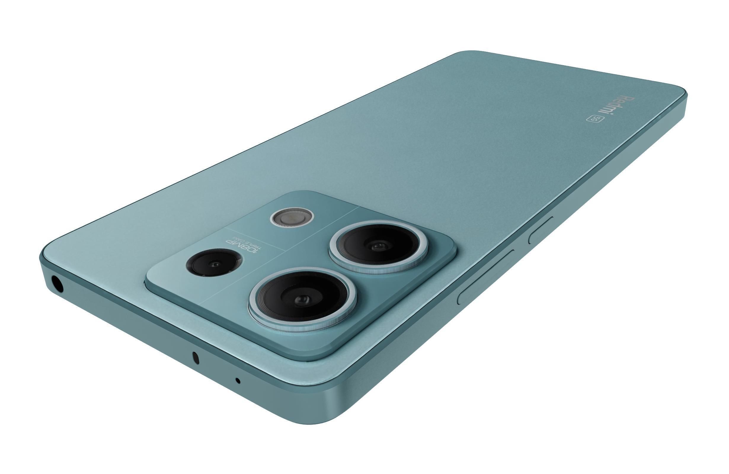 Xiaomi Redmi Note 13 5G Blue 3D model_15