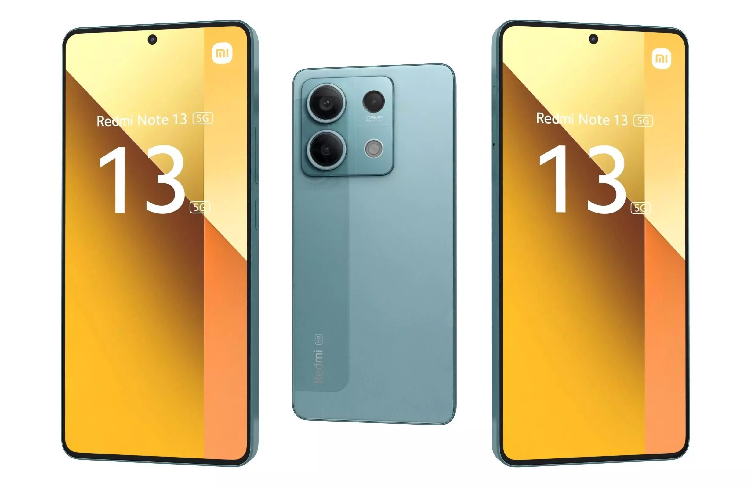 Xiaomi Redmi Note 13 5G Blue 3D model_0