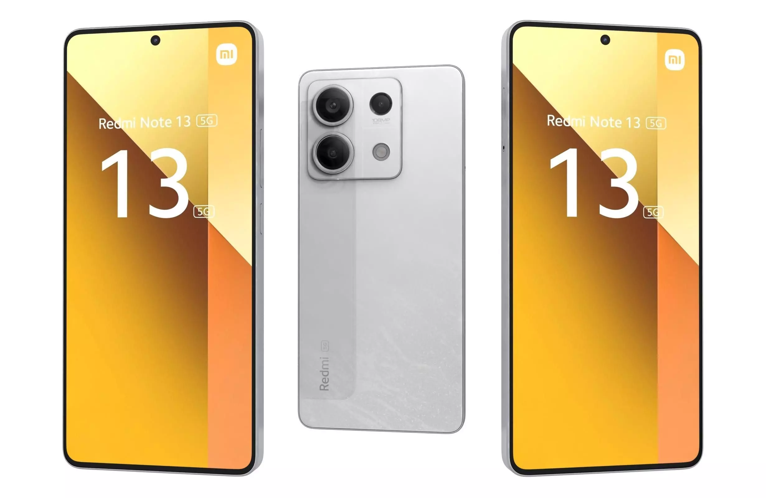 Xiaomi Redmi Note 13 5G White 3D model