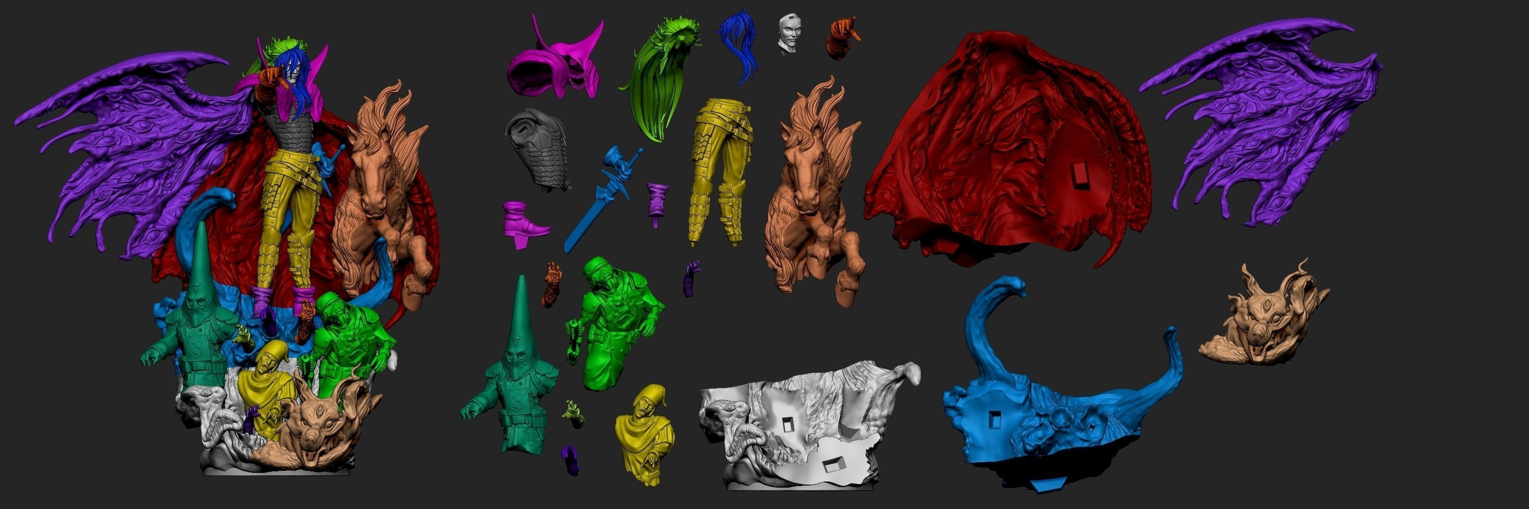 ALUCARD  HELLSING FROM CREATIVE GEEK MB 3D print model_12