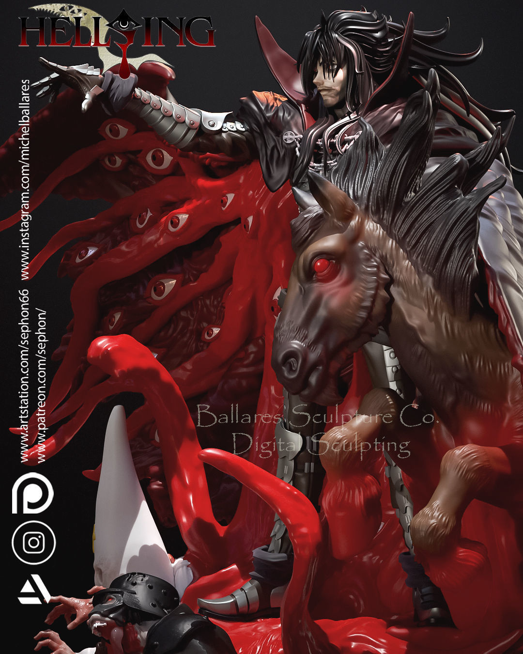ALUCARD  HELLSING FROM CREATIVE GEEK MB 3D print model_5