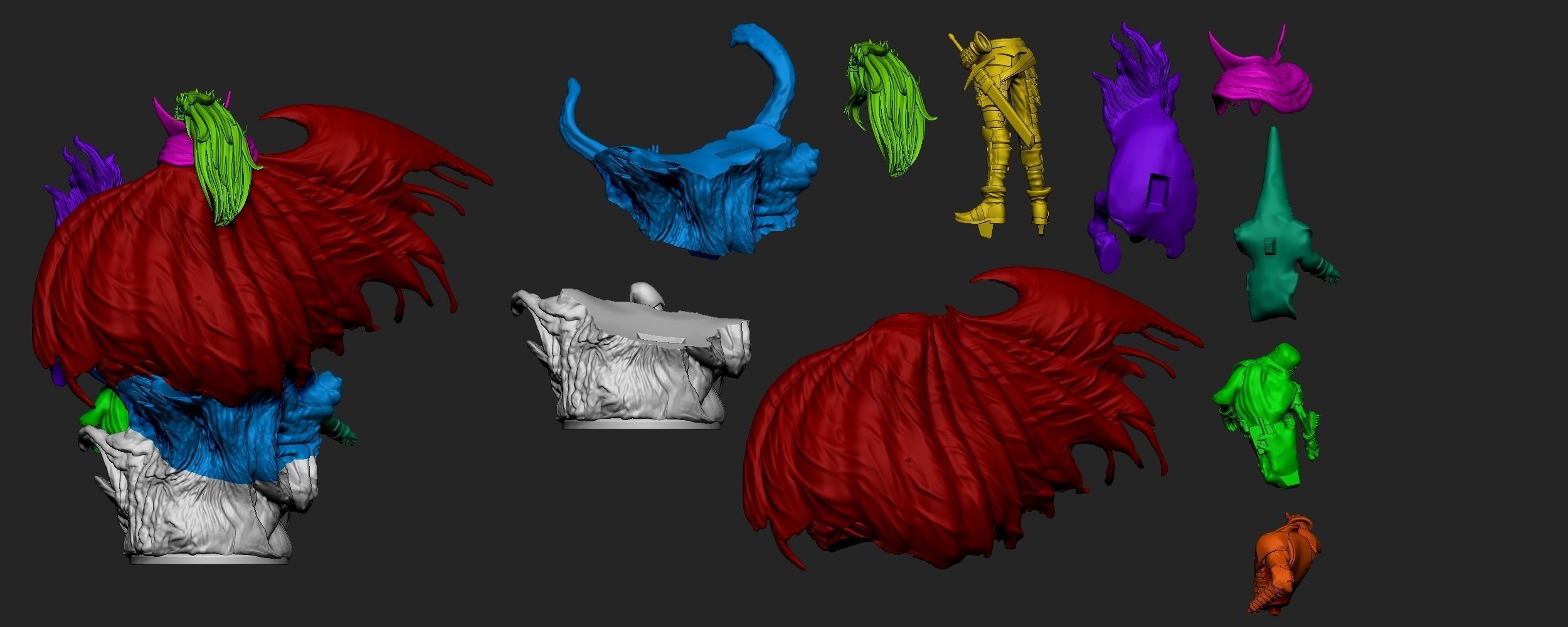 ALUCARD  HELLSING FROM CREATIVE GEEK MB 3D print model_15